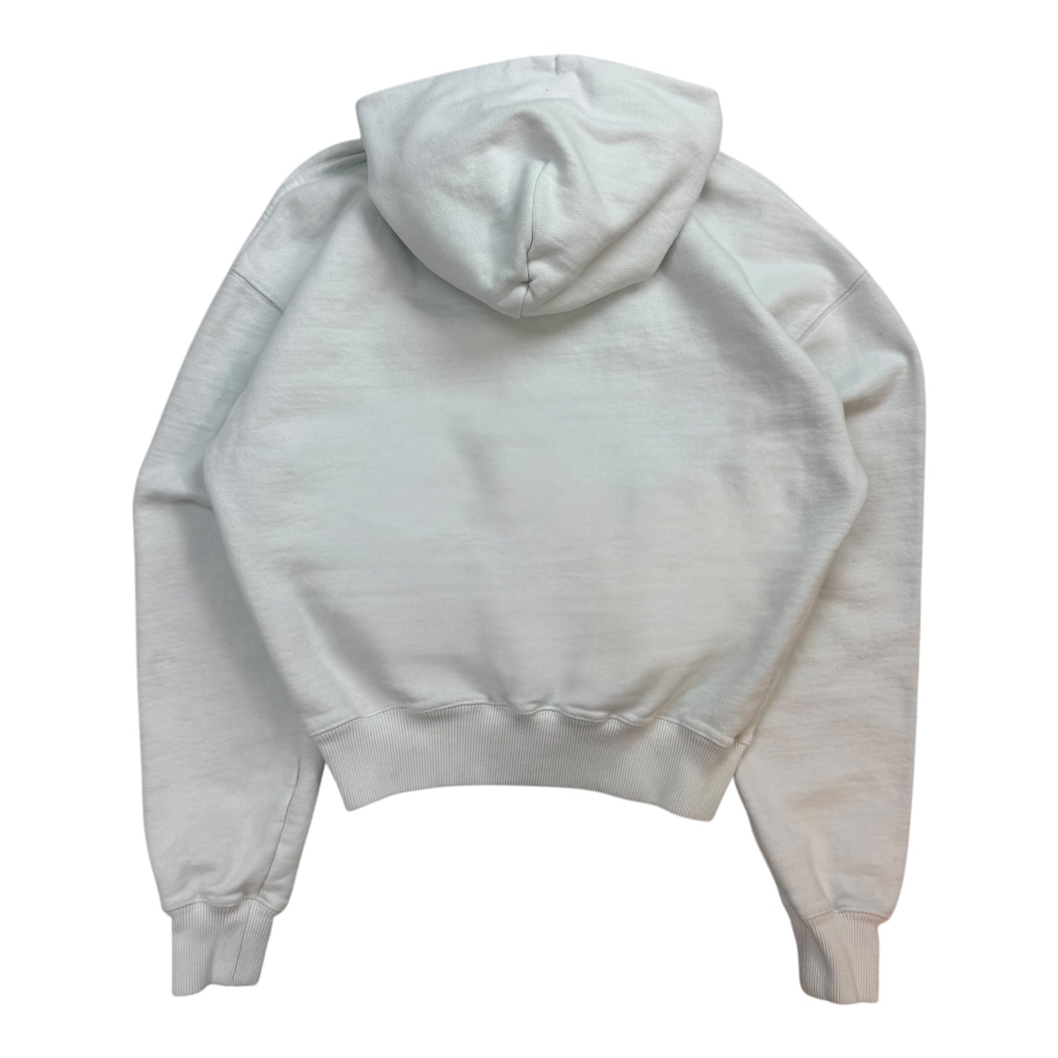 Off-White Single Arrow Logo Hoodie White