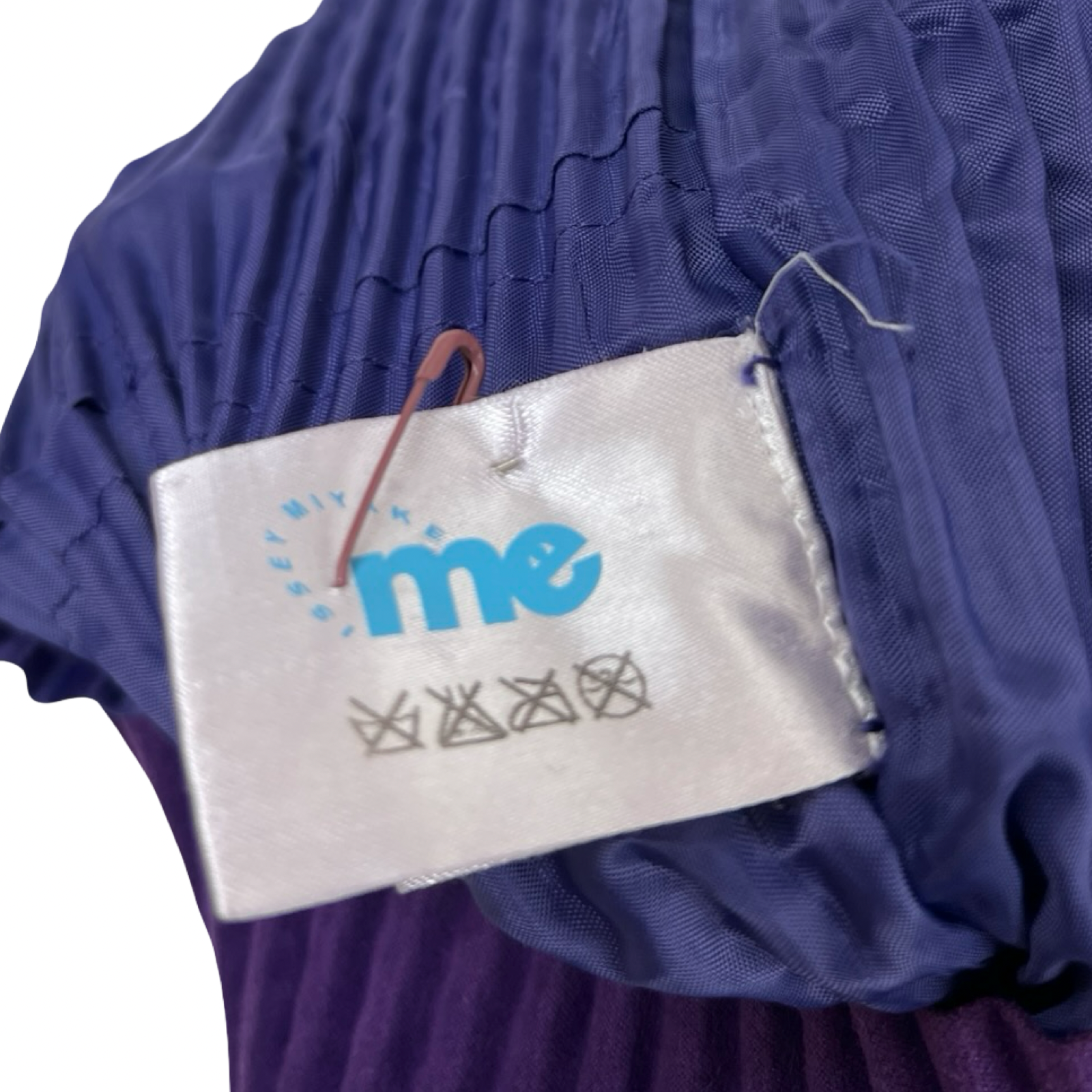 Issey Miyake Pleats Please Jaw String Backpack Purple