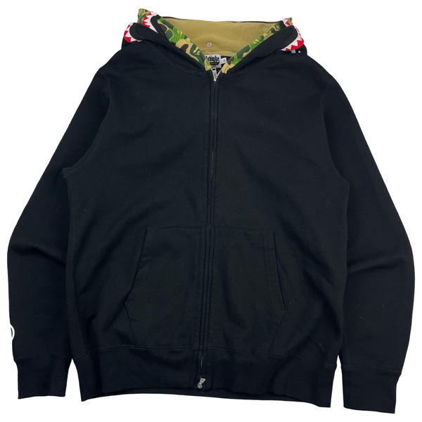 BAPE A Bathing Ape Full Zip Double Shark Hoodie