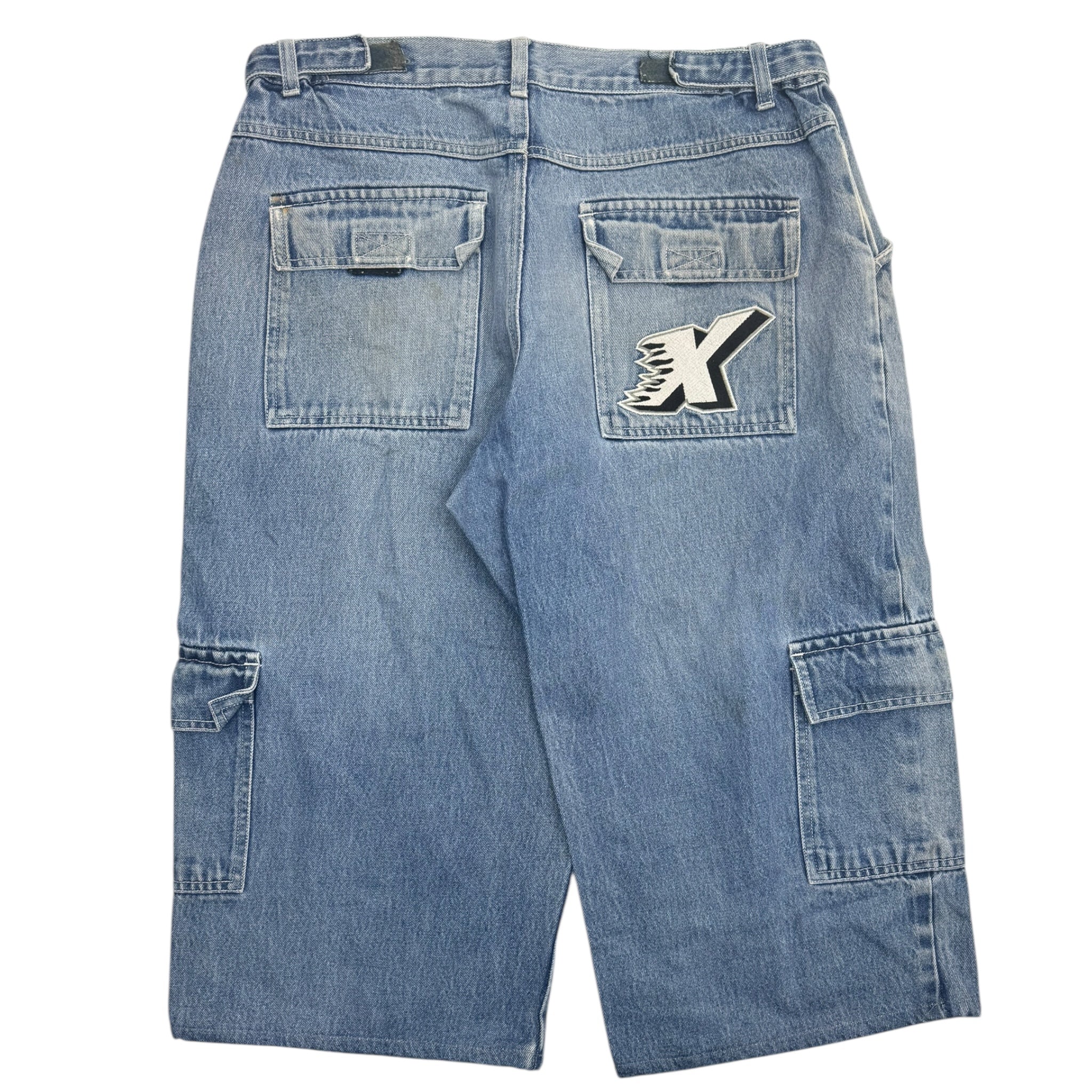 Y2K John Baner Embroidered Jorts