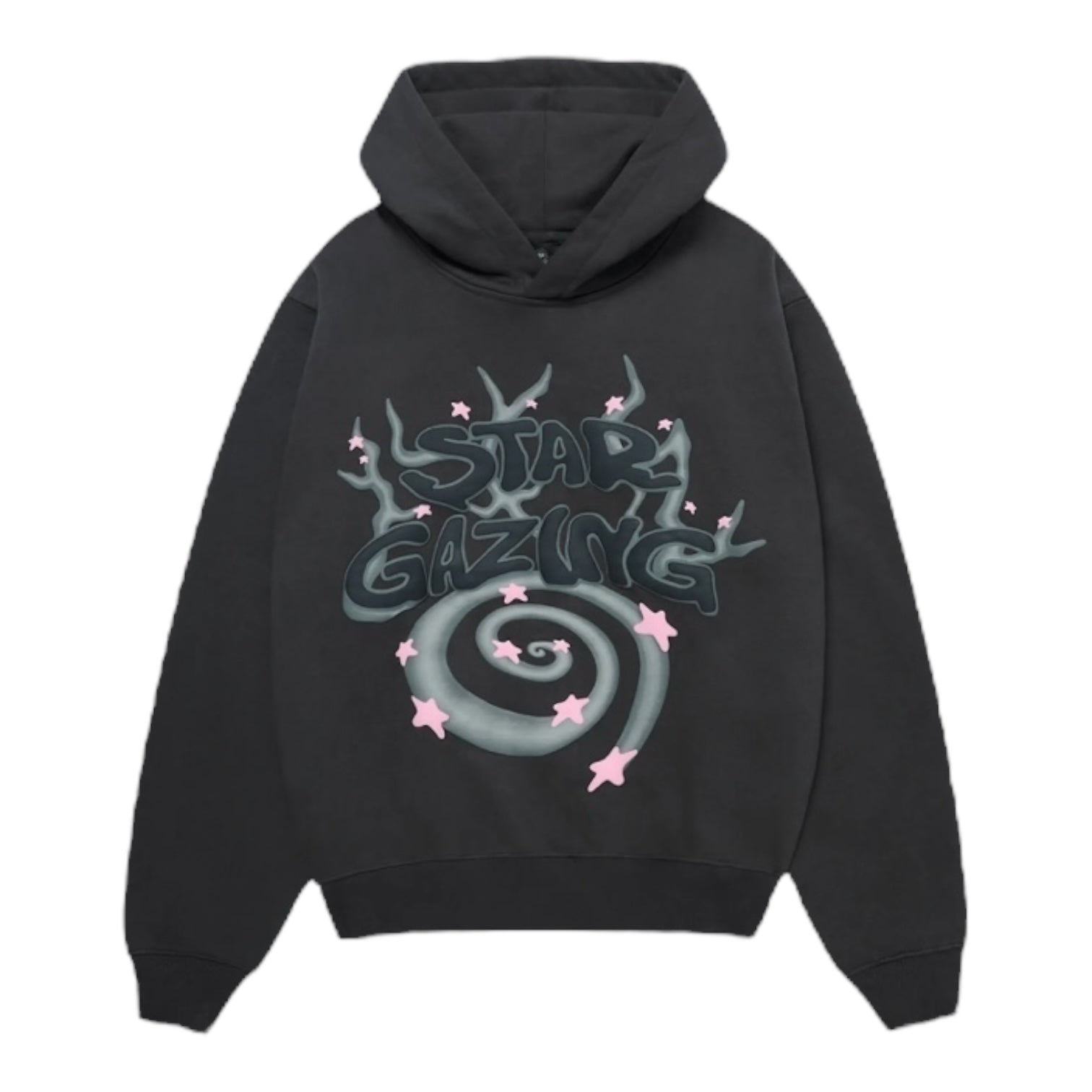 Broken Planet Star Gazing Hoodie Soot Black