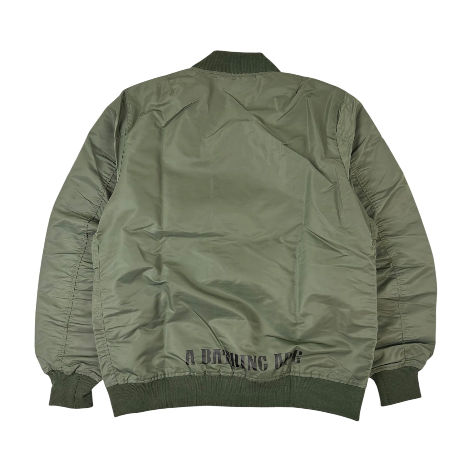 Bape 2021 New Year Bomber Jacket Green