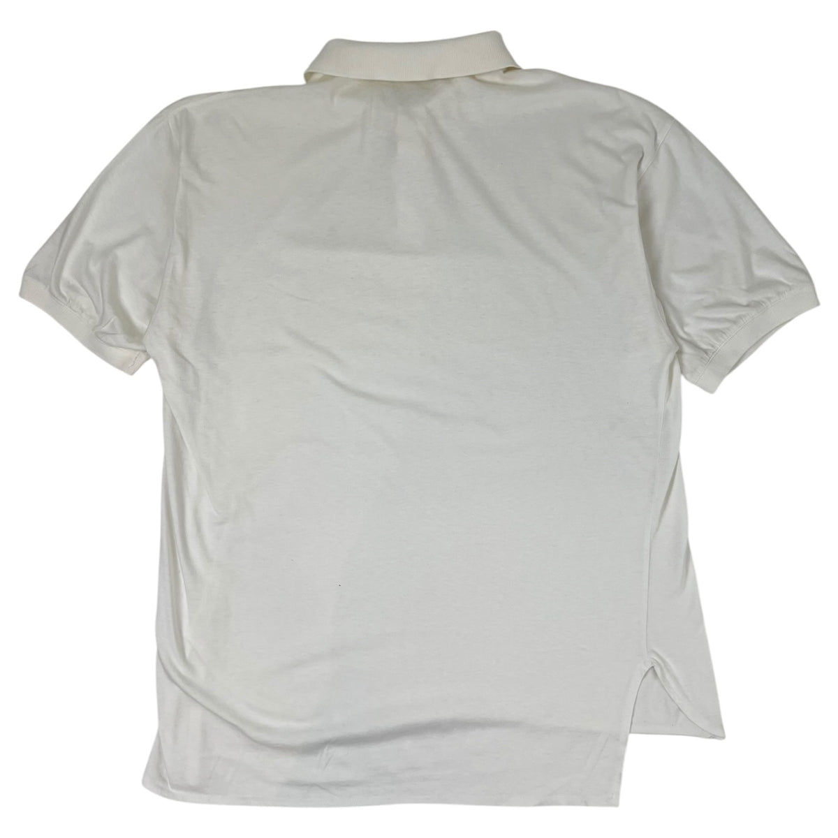 YSL Short Sleeve Polo White