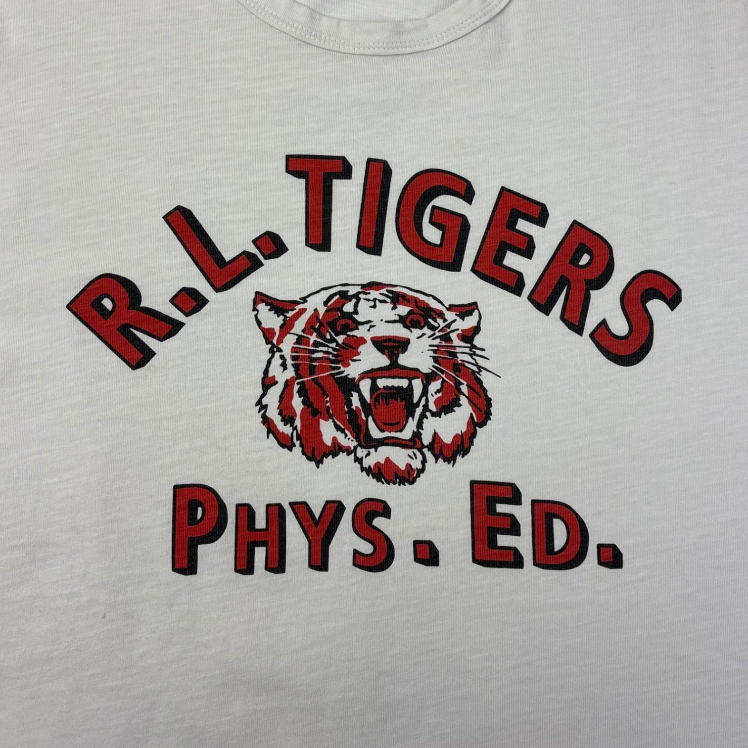 Polo Ralph Lauren Tigers Phys. Ed T-Shirt White
