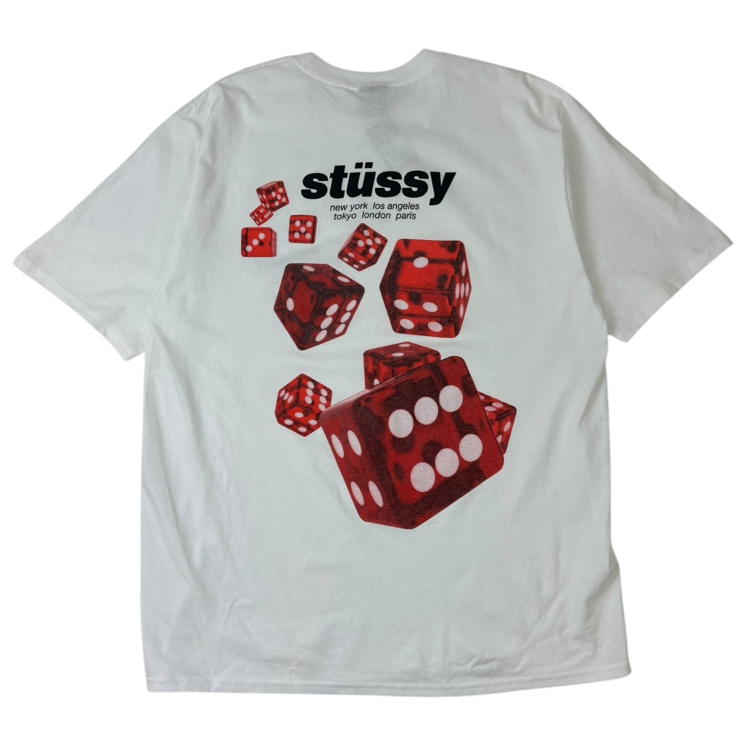 Stussy Rollers T-Shirt White