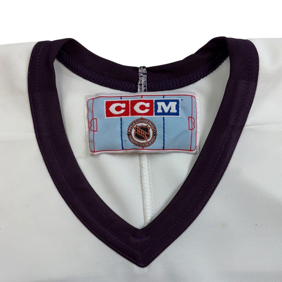 Vintage CCM Anaheim Mighty Ducks Jersey White