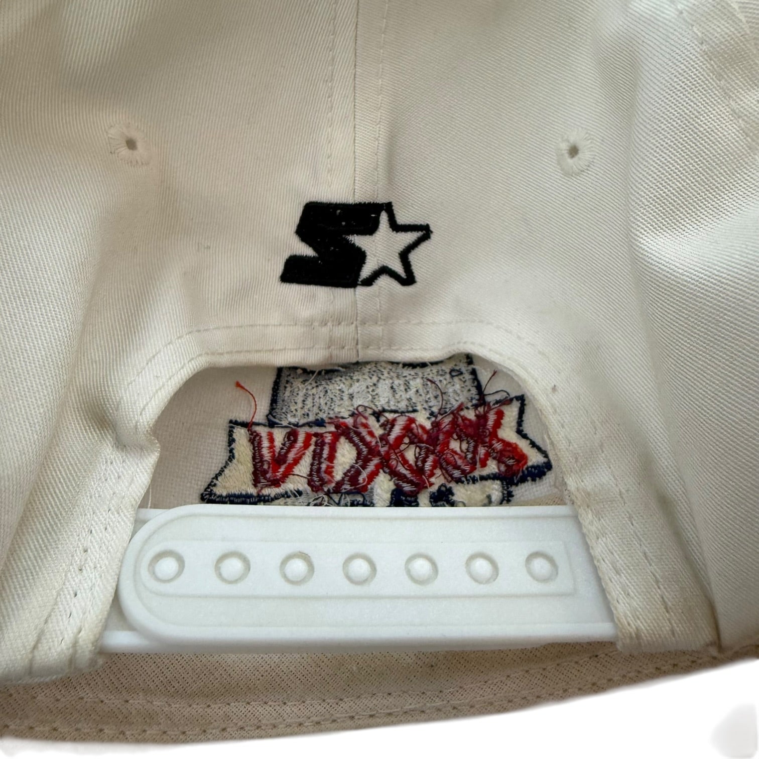 2000 Starter Super Bowl XXXIV SnapBack Hat White