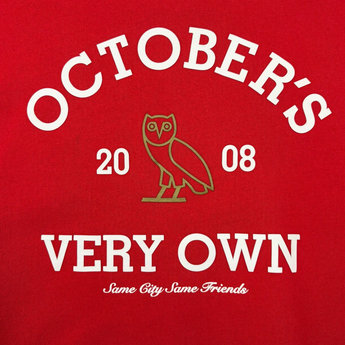 OVO Collegiate Crewneck Red