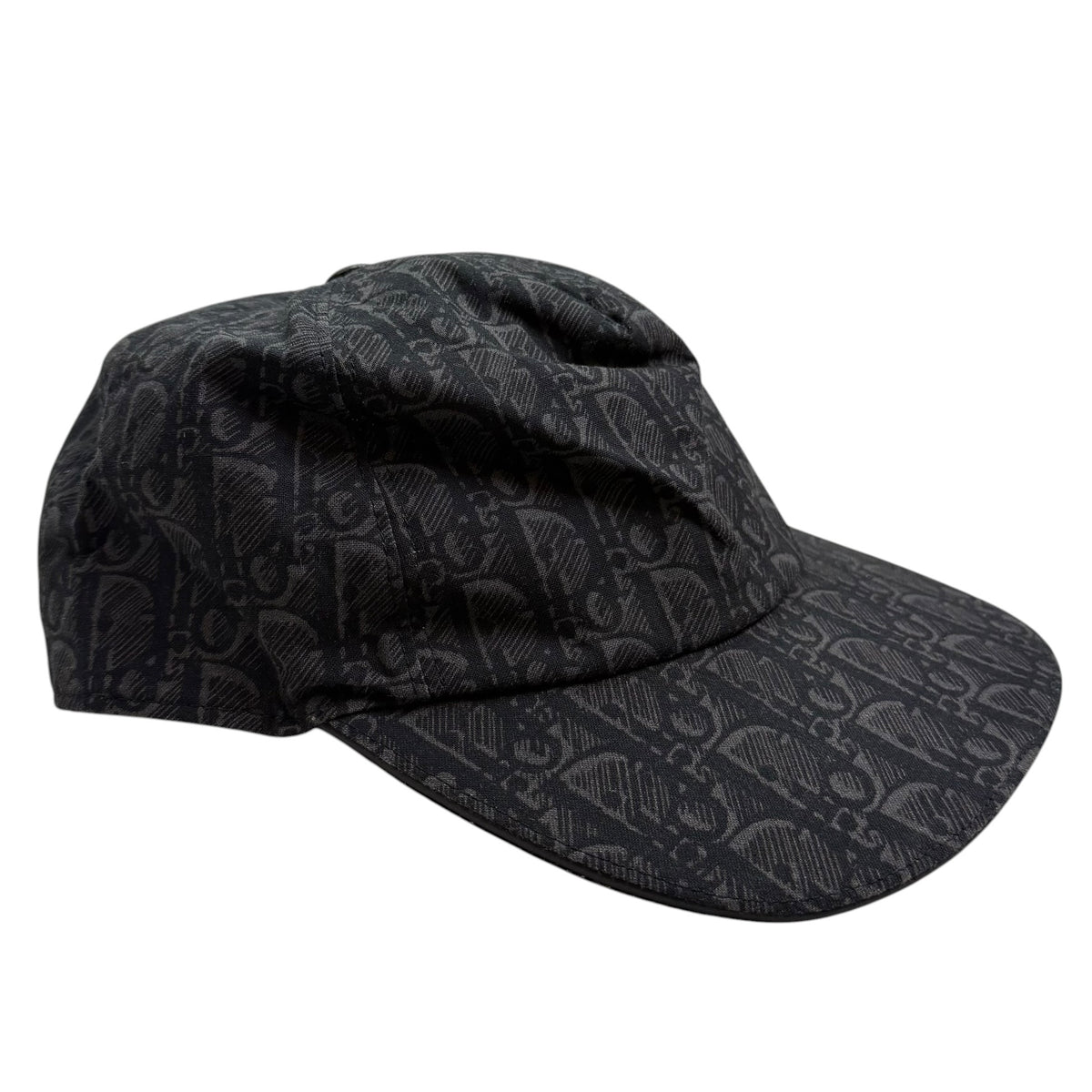 Dior Monogram Trotter Baseball Cap Black