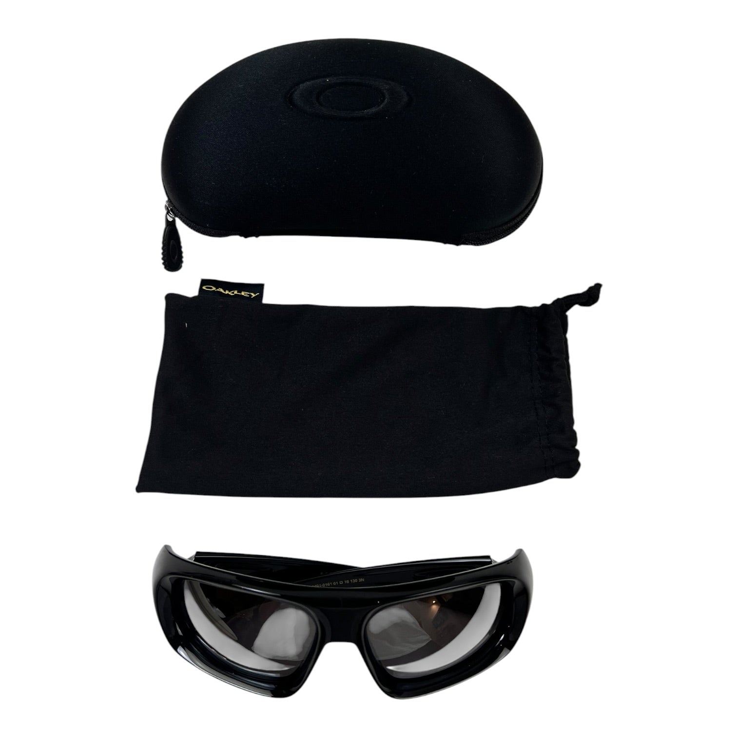 Oakley Belleville Polished Black Prizm Black Lenses Sunglasses