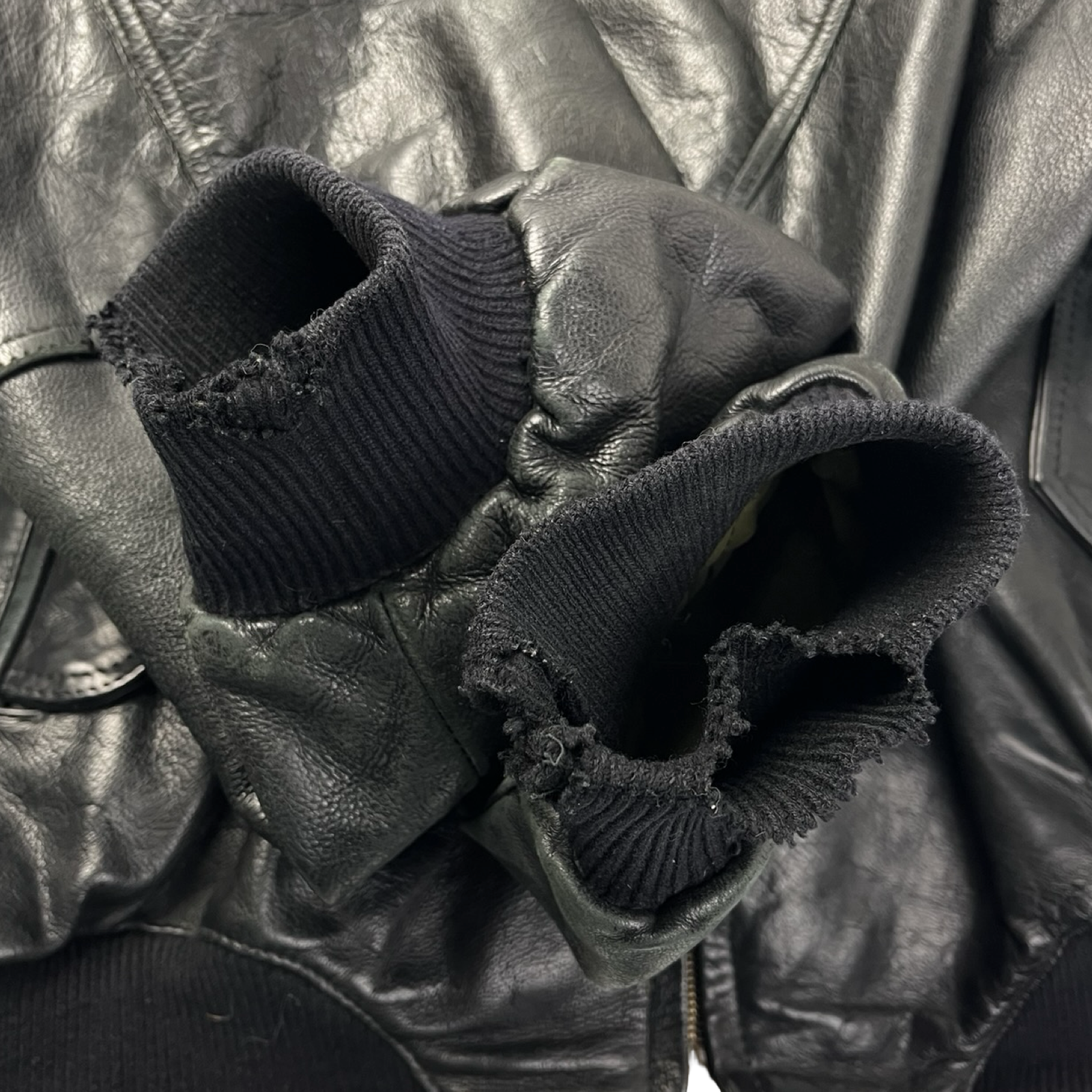 Vintage Reversible Planet Hollywood Paris Leather Jacket