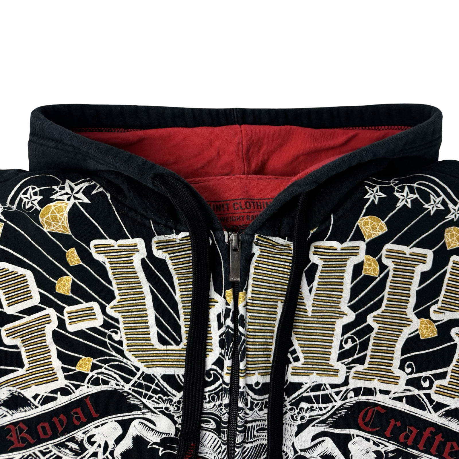 Vintage Y2K G-Unit “Royal Hand Crafted” Zip Up Hoodie