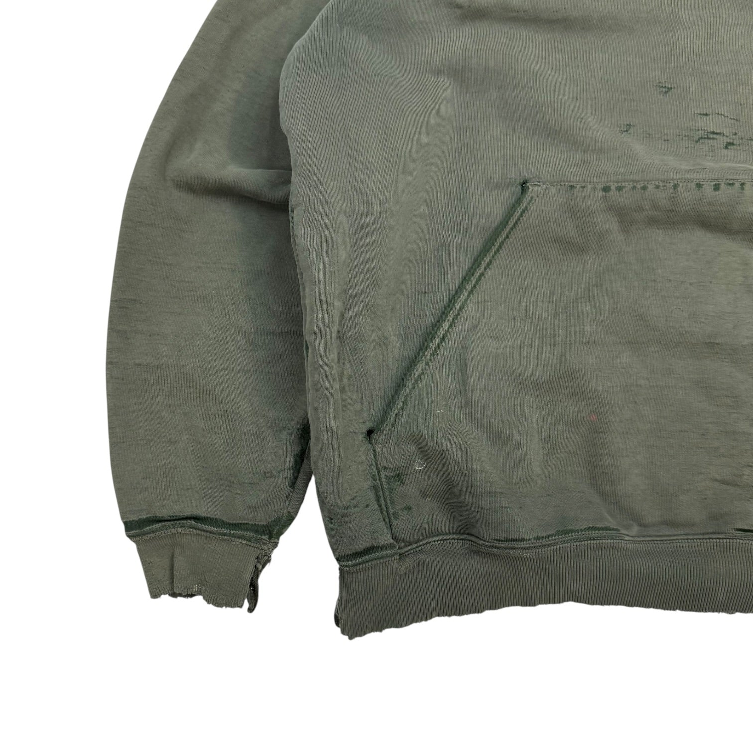 Vintage Carhartt Zip Up Sweater Green