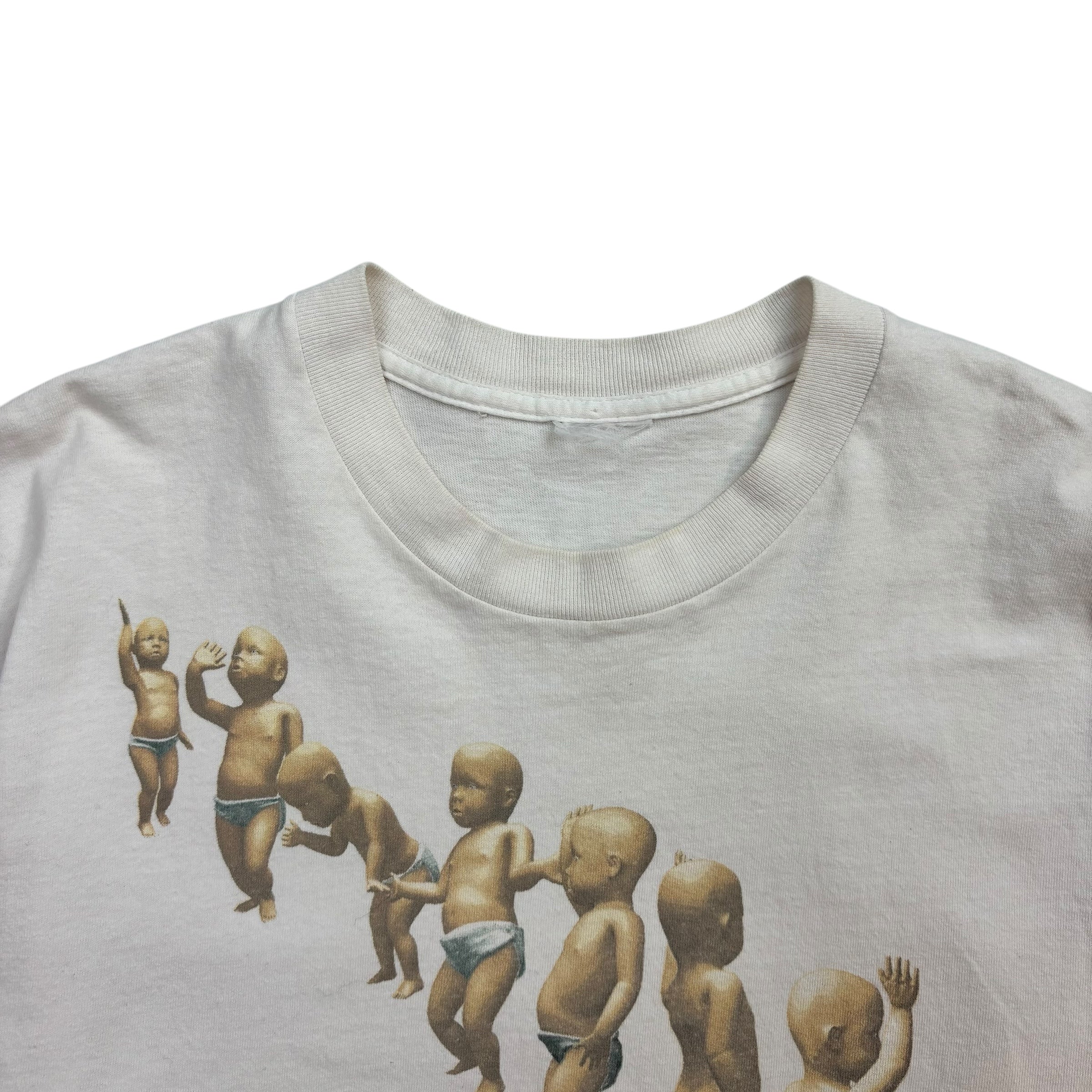 1998 The Dancing Baby Kinetix Tee White