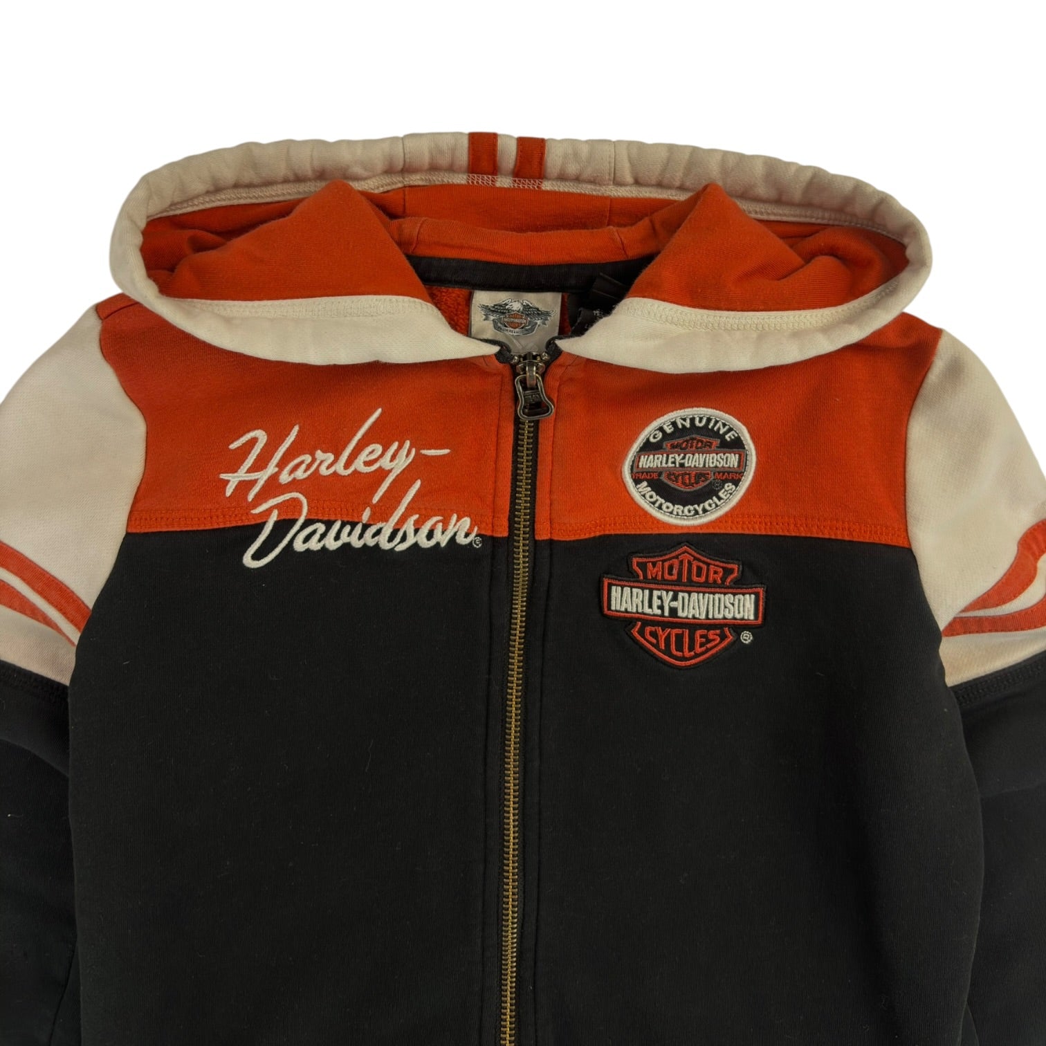 (W) Harley Davidson Zip Up Hoodie