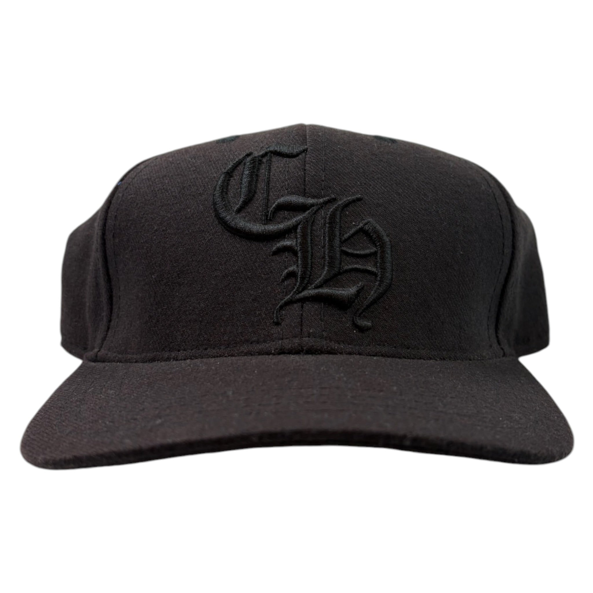 Chrome Hearts Logo Fitted Cap Black