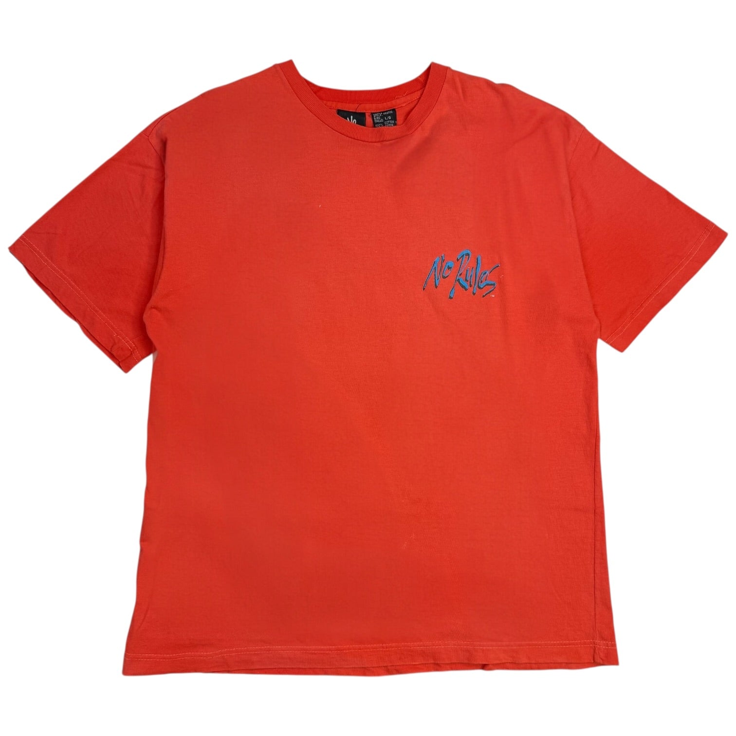 Vintage No Rules Bad Hair Day Tee Red