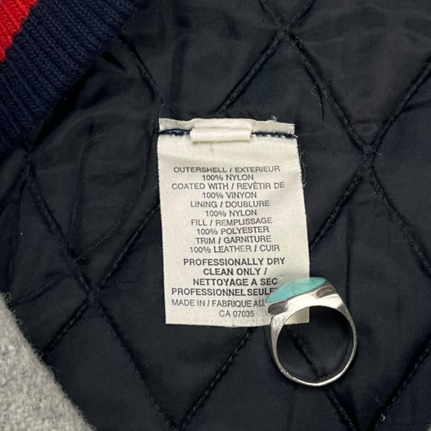 Vintage Molson Canadian “Puck Drops…” Wool Jacket