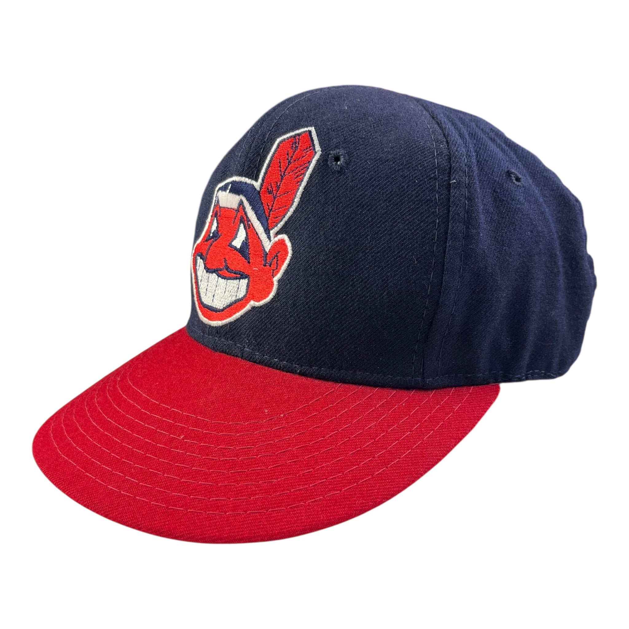 Vintage Cleveland Indians Chief Wahoo New Era Fitted Hat