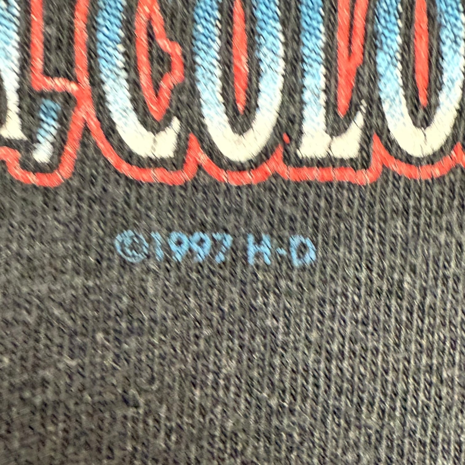 1997 Harley Davidson Of Aspen Tee Black