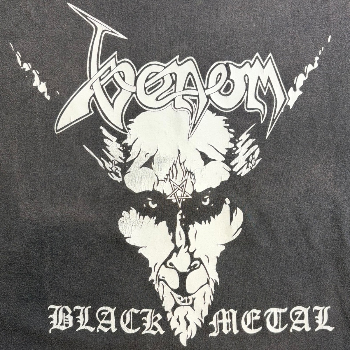 Vintage Venom “Black Metal” T-Shirt Black