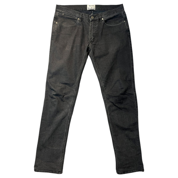 Acne Studios Max Cash Slim Jeans Faded Black
