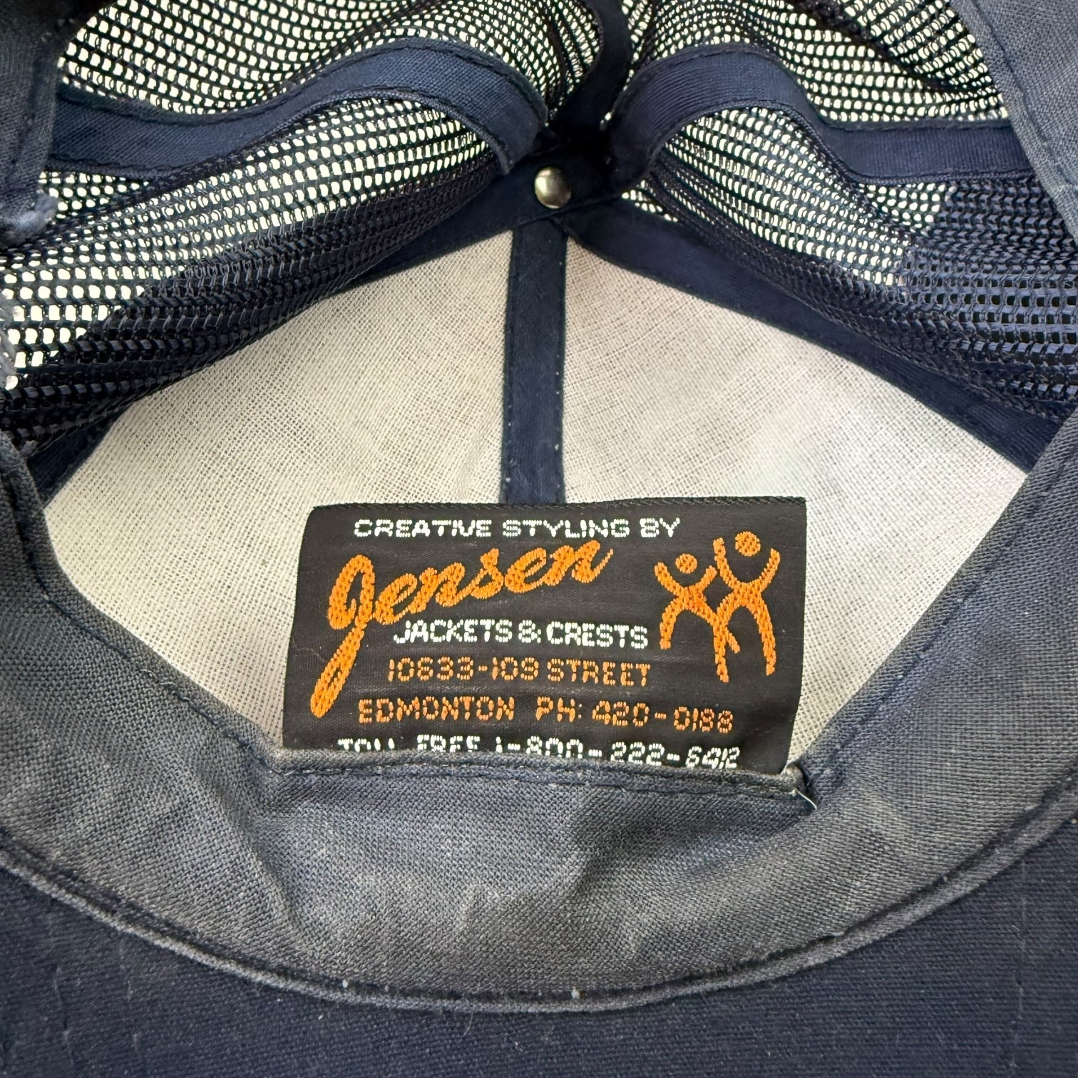 Vintage New York Yankees Trucker Hat Navy Blue