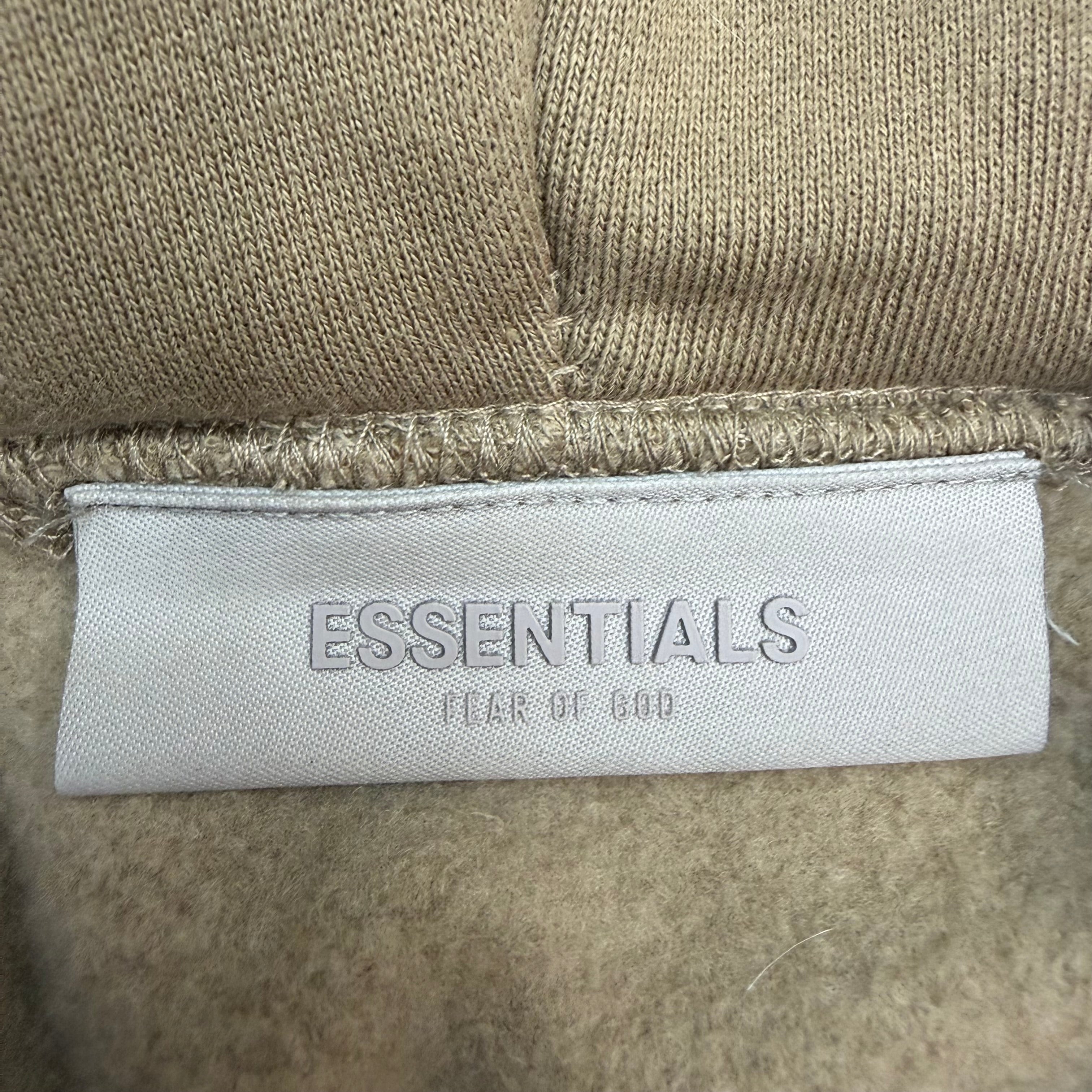 Fear Of God Essentials Hoodie Brown