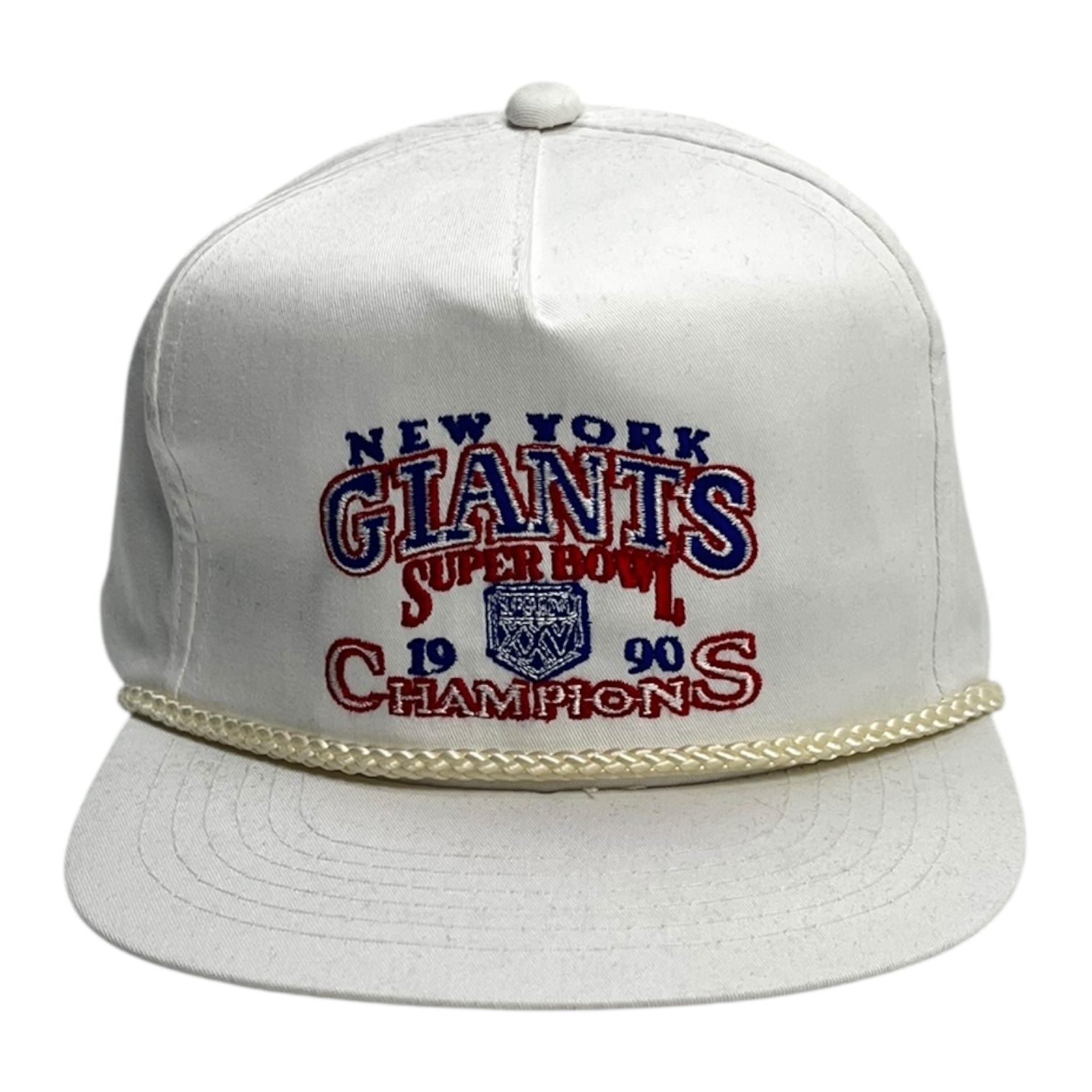 1990 New York Giants Superbowl Champions Snapback Hat