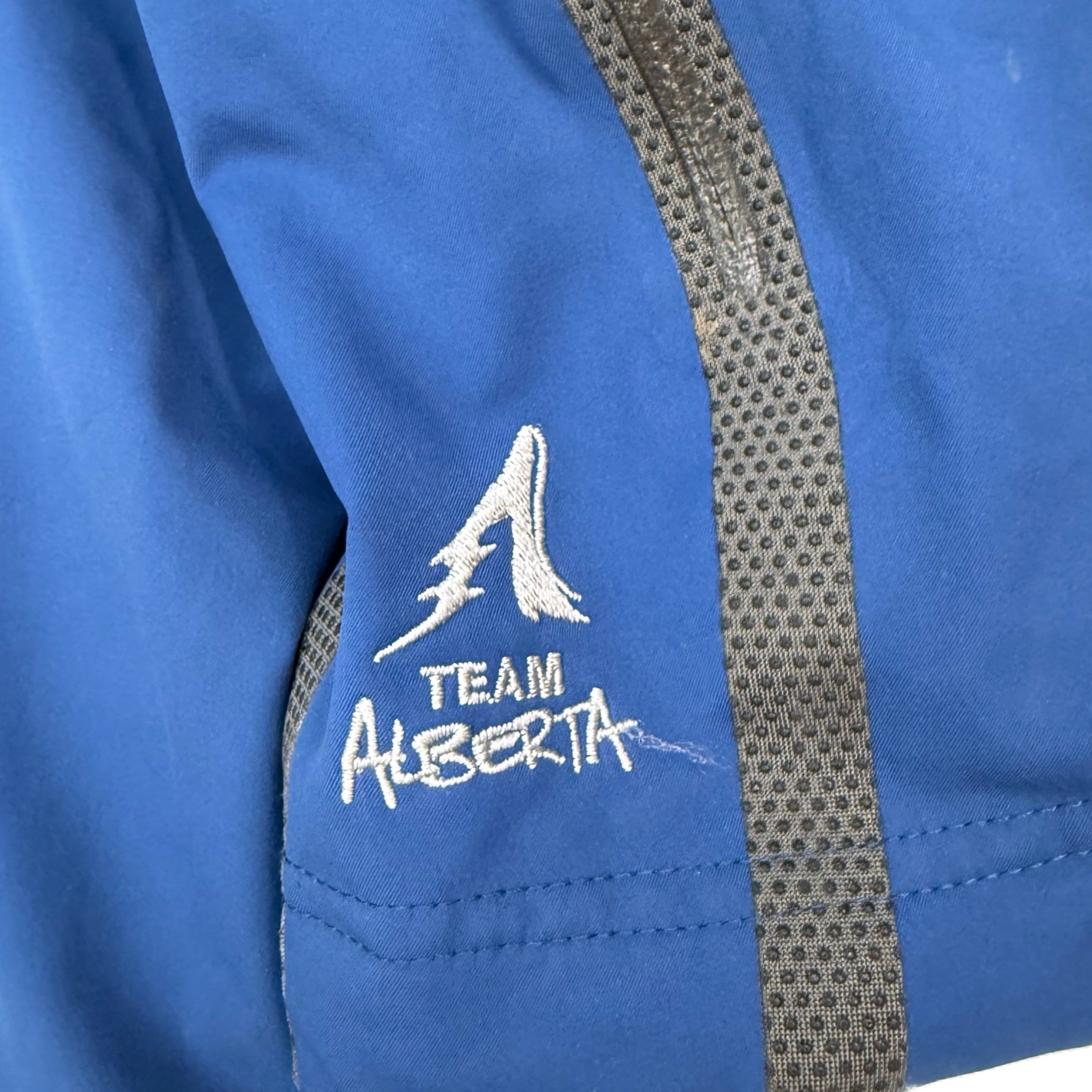 (W) Vintage Mountain Hardwear Team Alberta Jacket Blue
