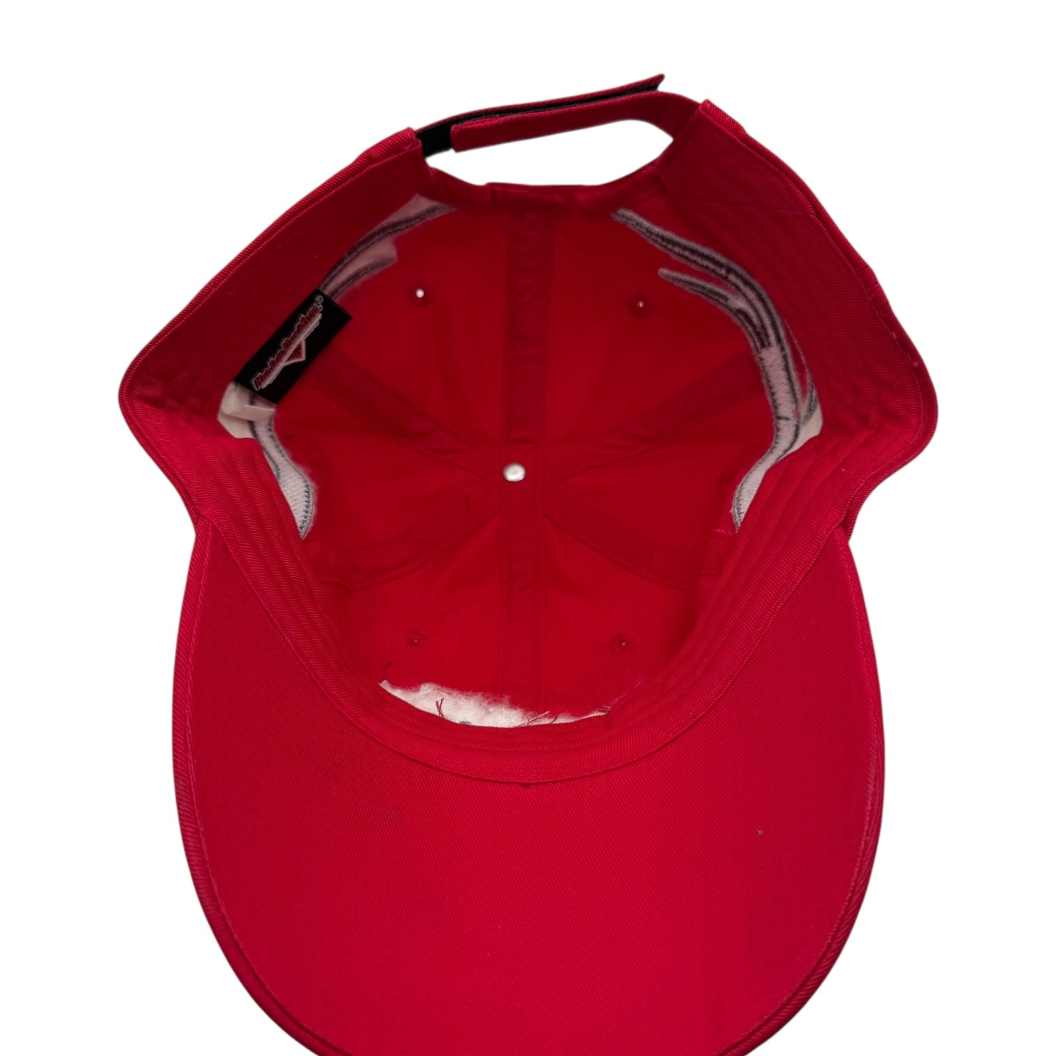 Vintage Harley Davidson Cafe Hat Red