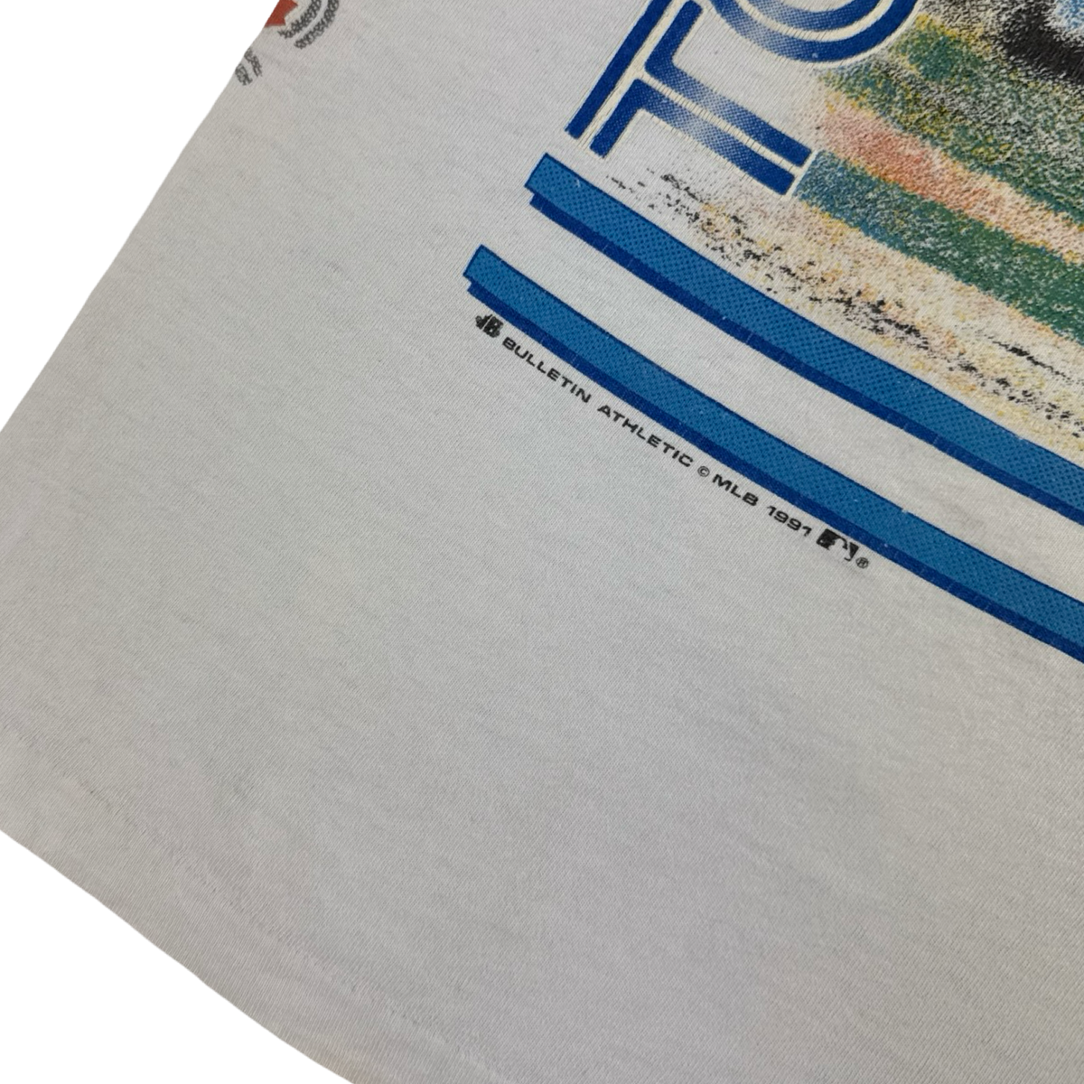 1991 Toronto Blue Jays Bulletin All Over Print MLB T-Shirt