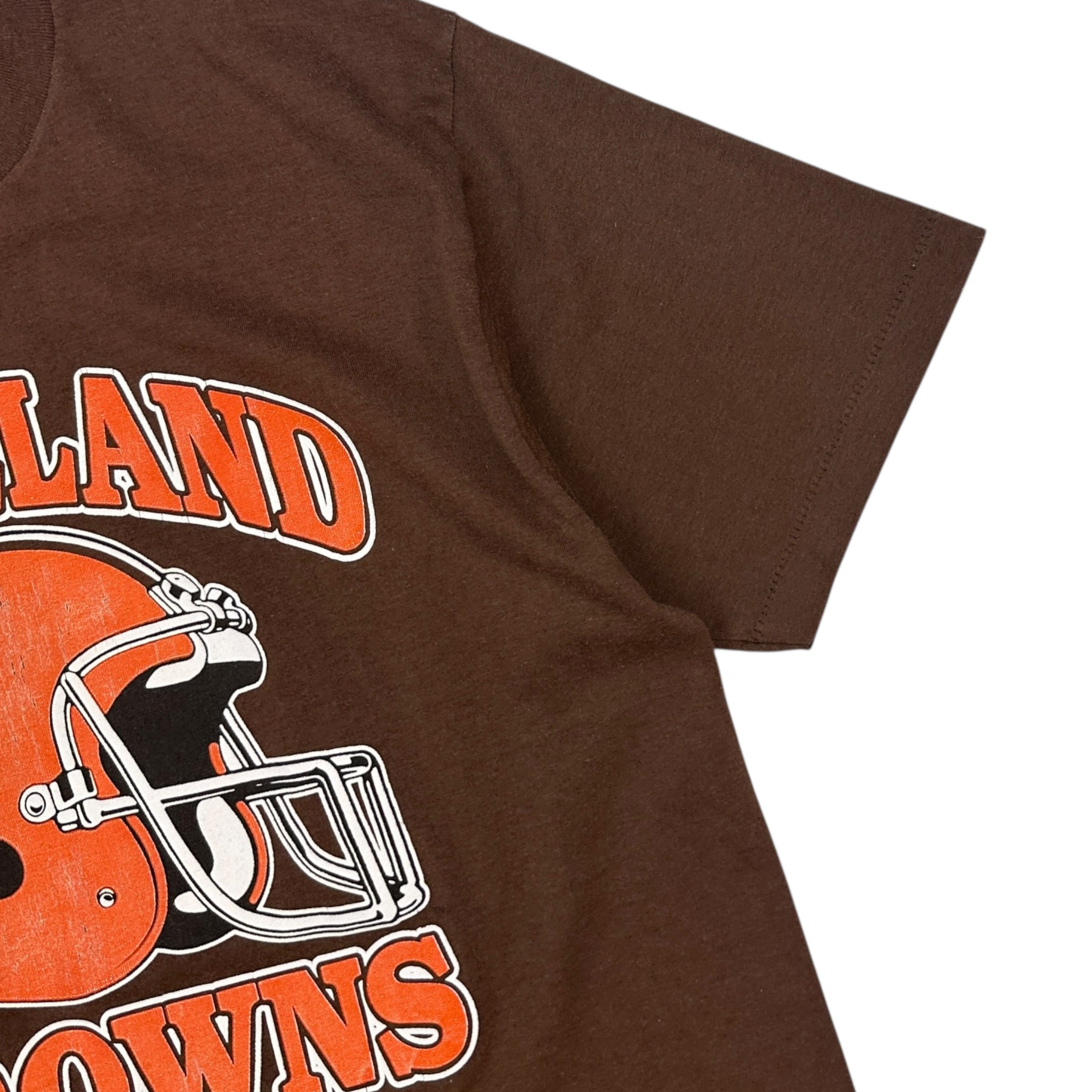 Vintage Cleveland Browns NFL Tee Brown/Orange