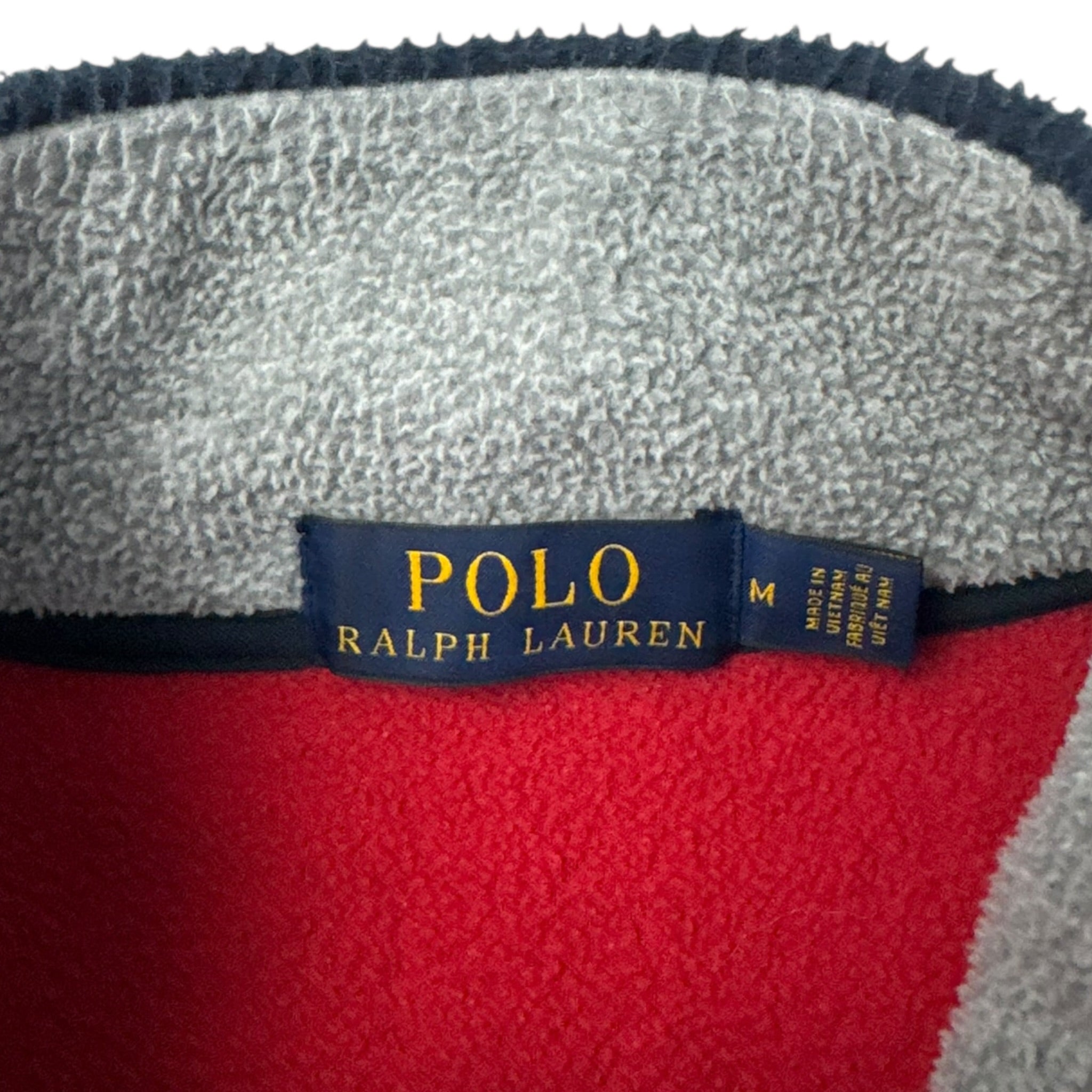 Polo Ralph Lauren Big Polo 1/4 Zip Fleece Red