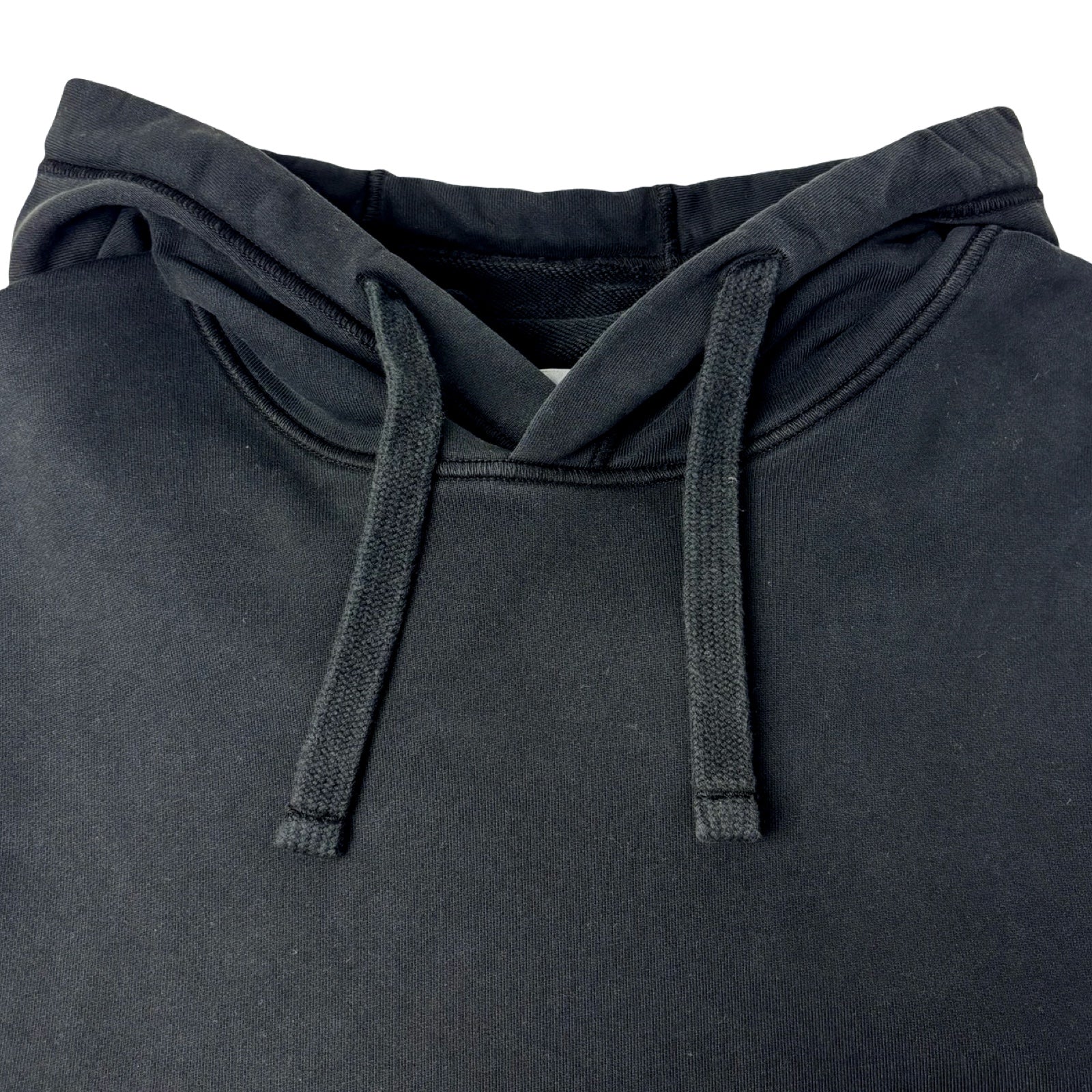 Stone Island Fleece Hoodie Black