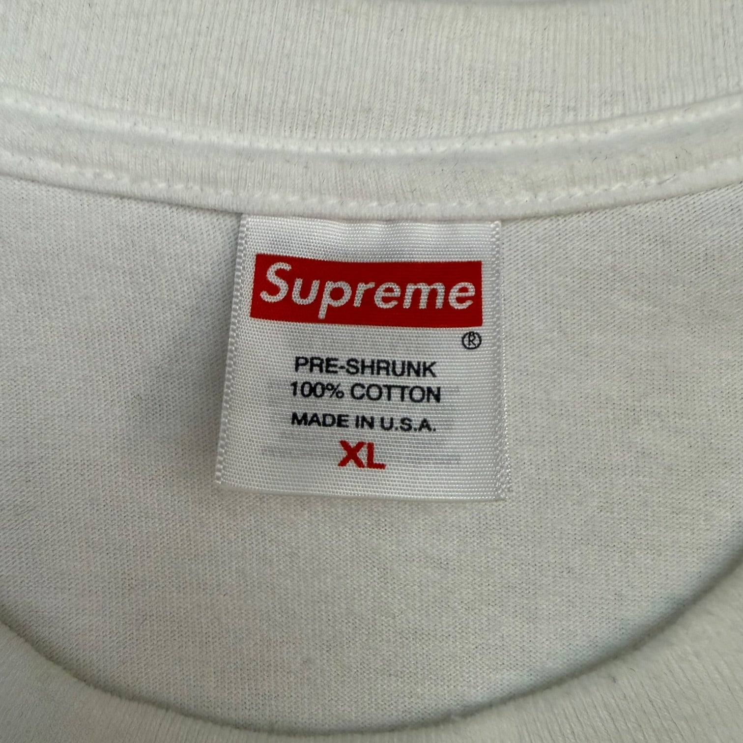 Supreme Maradona Tee White