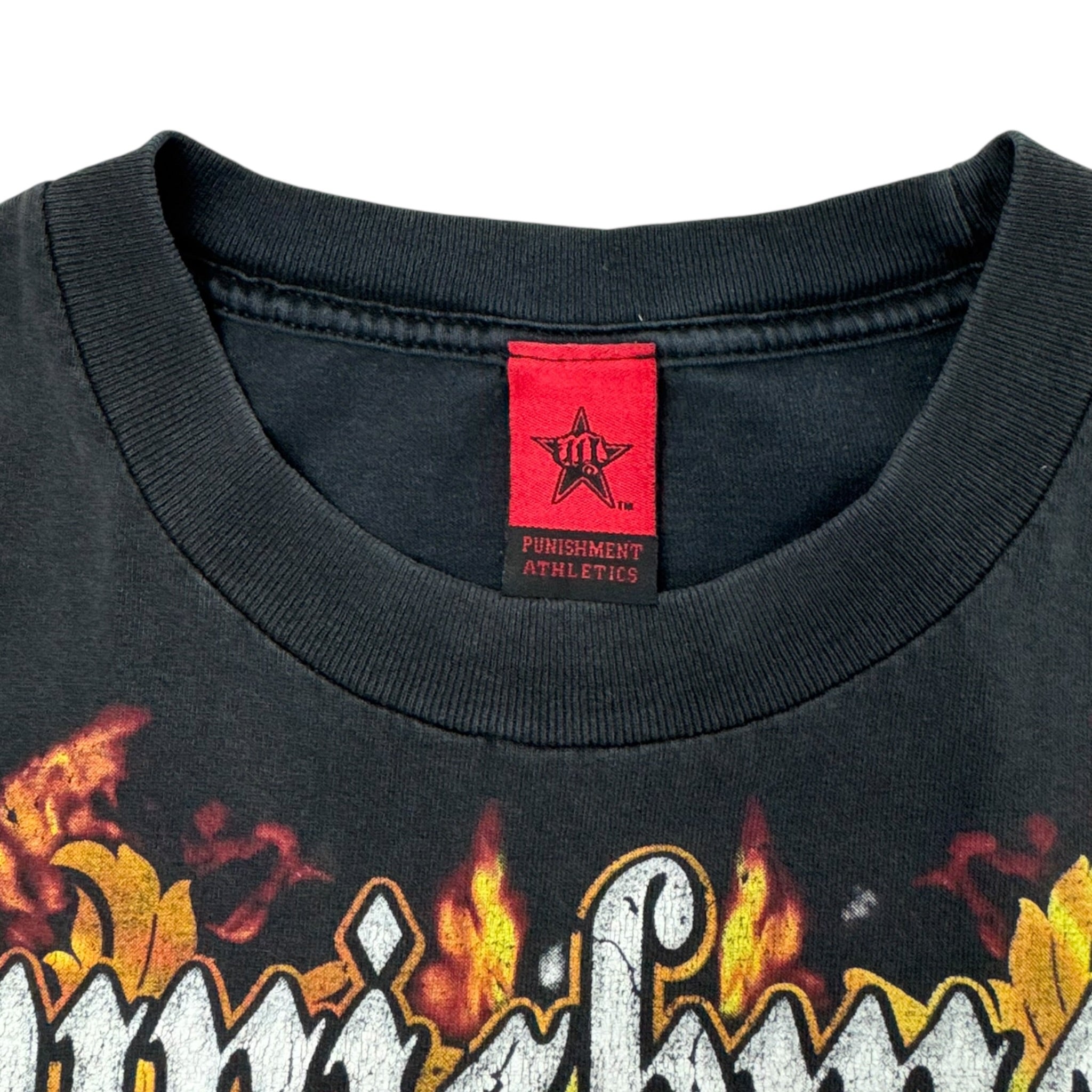 Vintage Y2K Punishment Star Fist T-Shirt