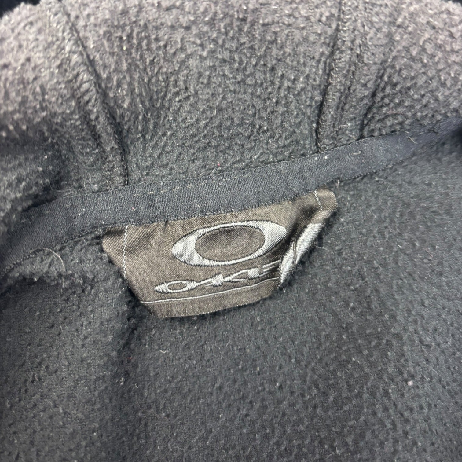 Vintage Oakley Zip Up Fleece Hoodie