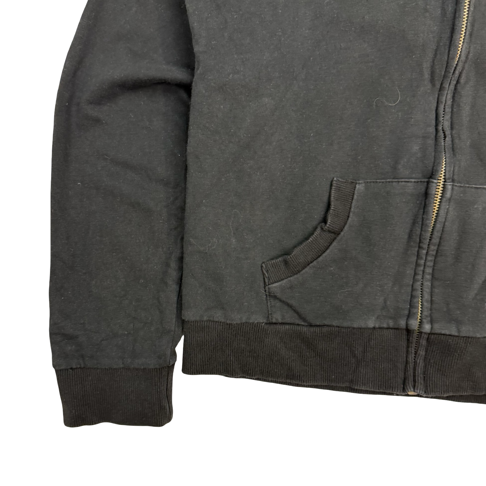 (W) Vintage Hustlers ‘74 Zip Up Hoodie Black