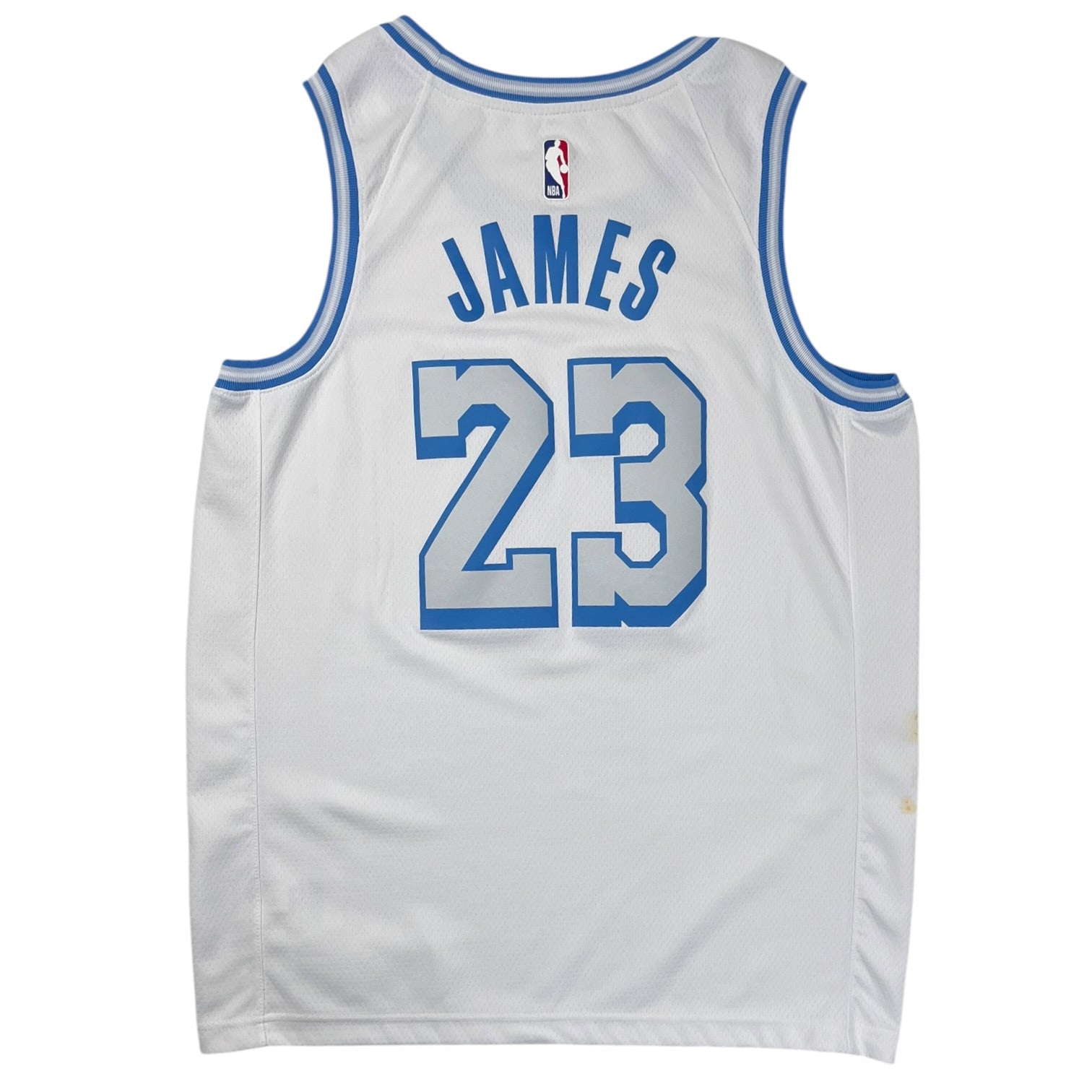 LA Lakers Lebron James City Edition Swingman Jersey