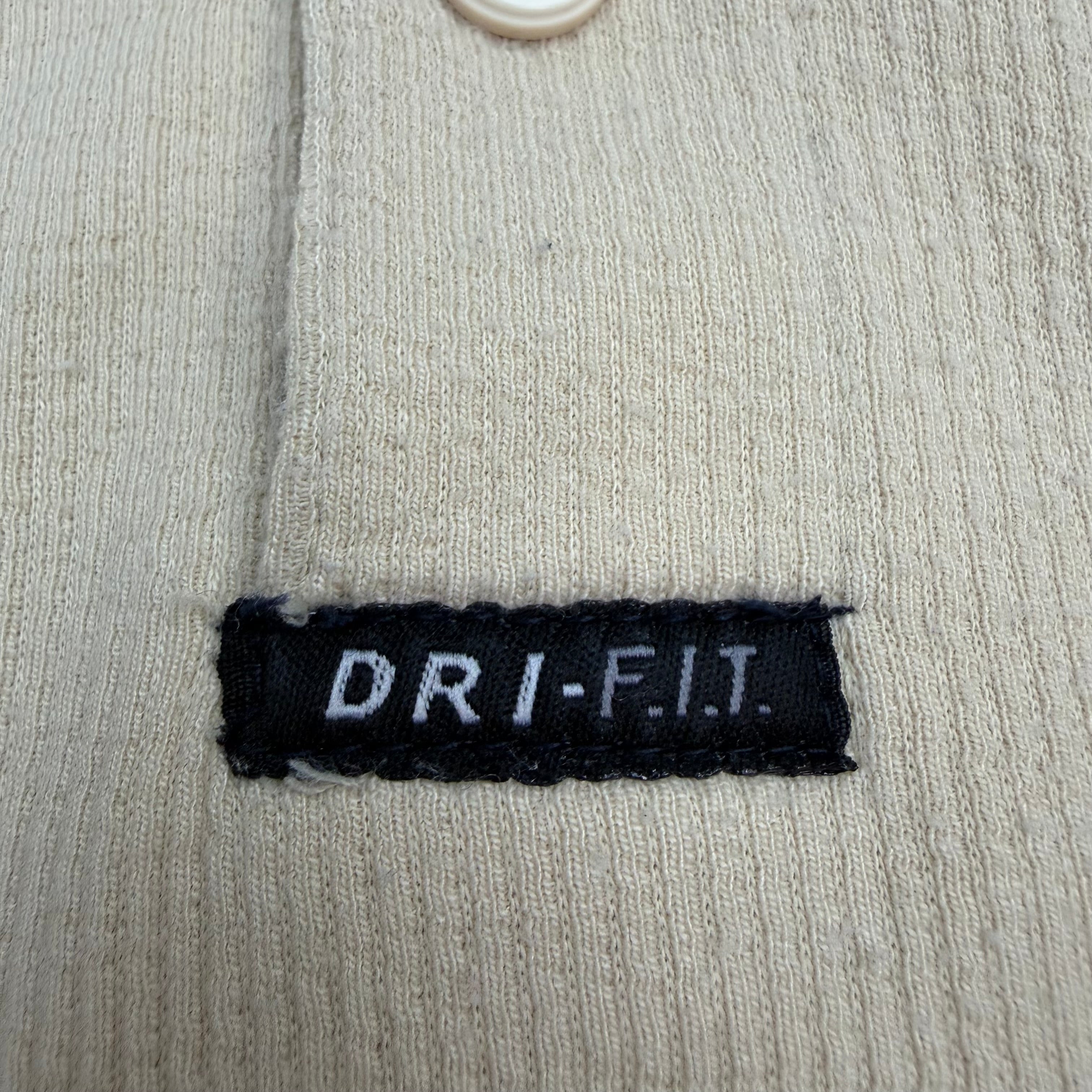 Vintage Nike Dri-Fit Polo Beige