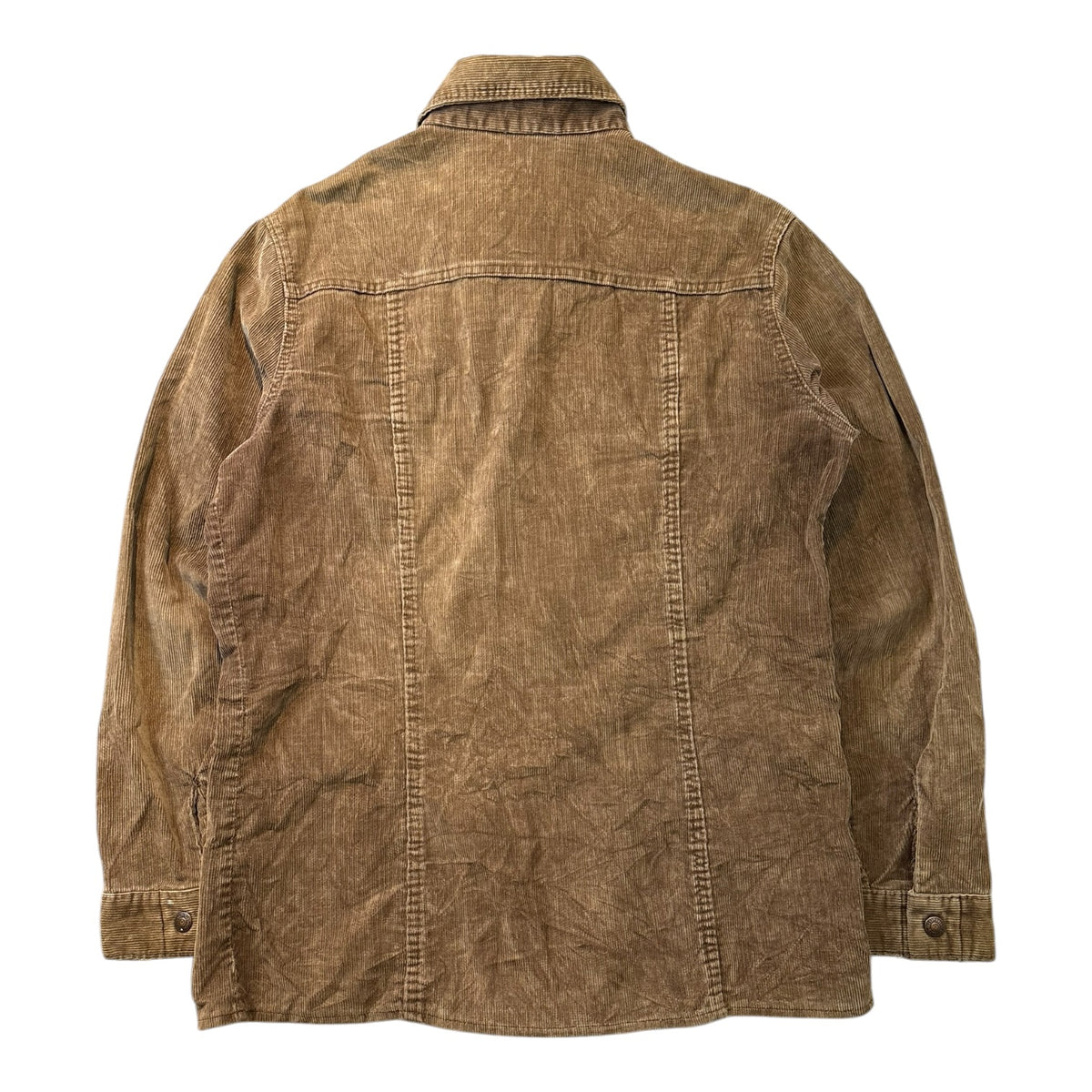 Vintage 1970s Levis Corduroy Western Light Jacket Brown