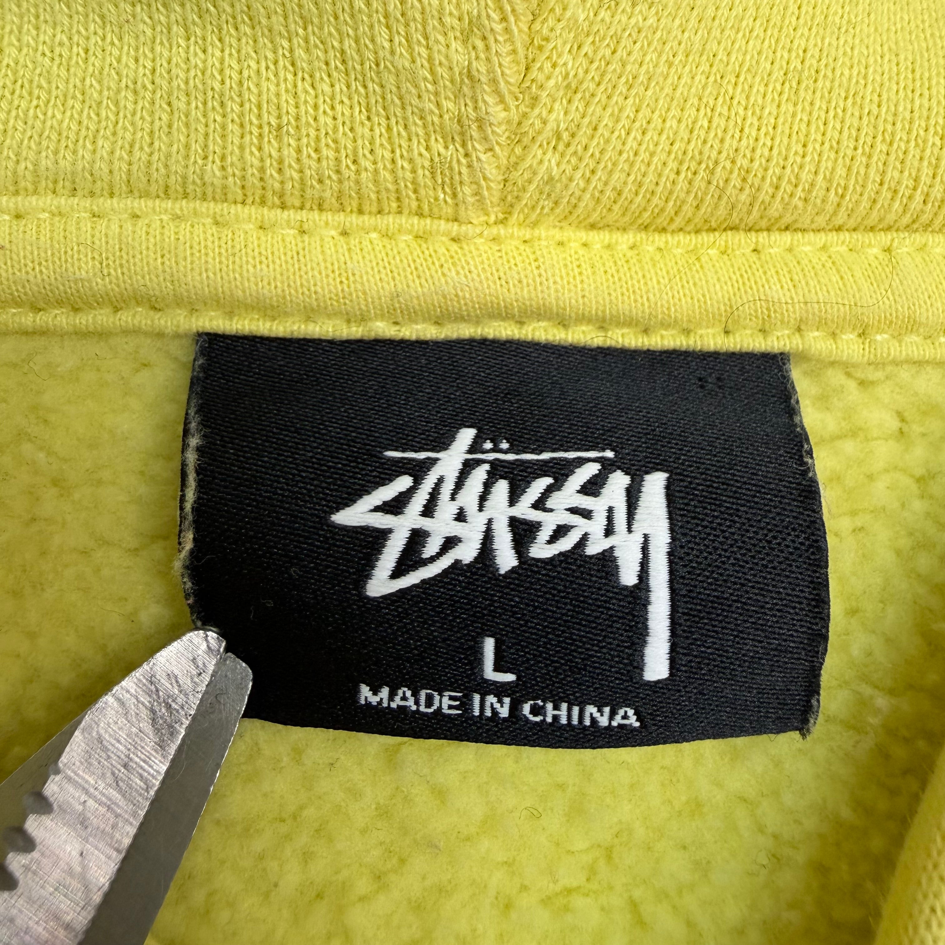 Stussy Basic Hoodie Keylime