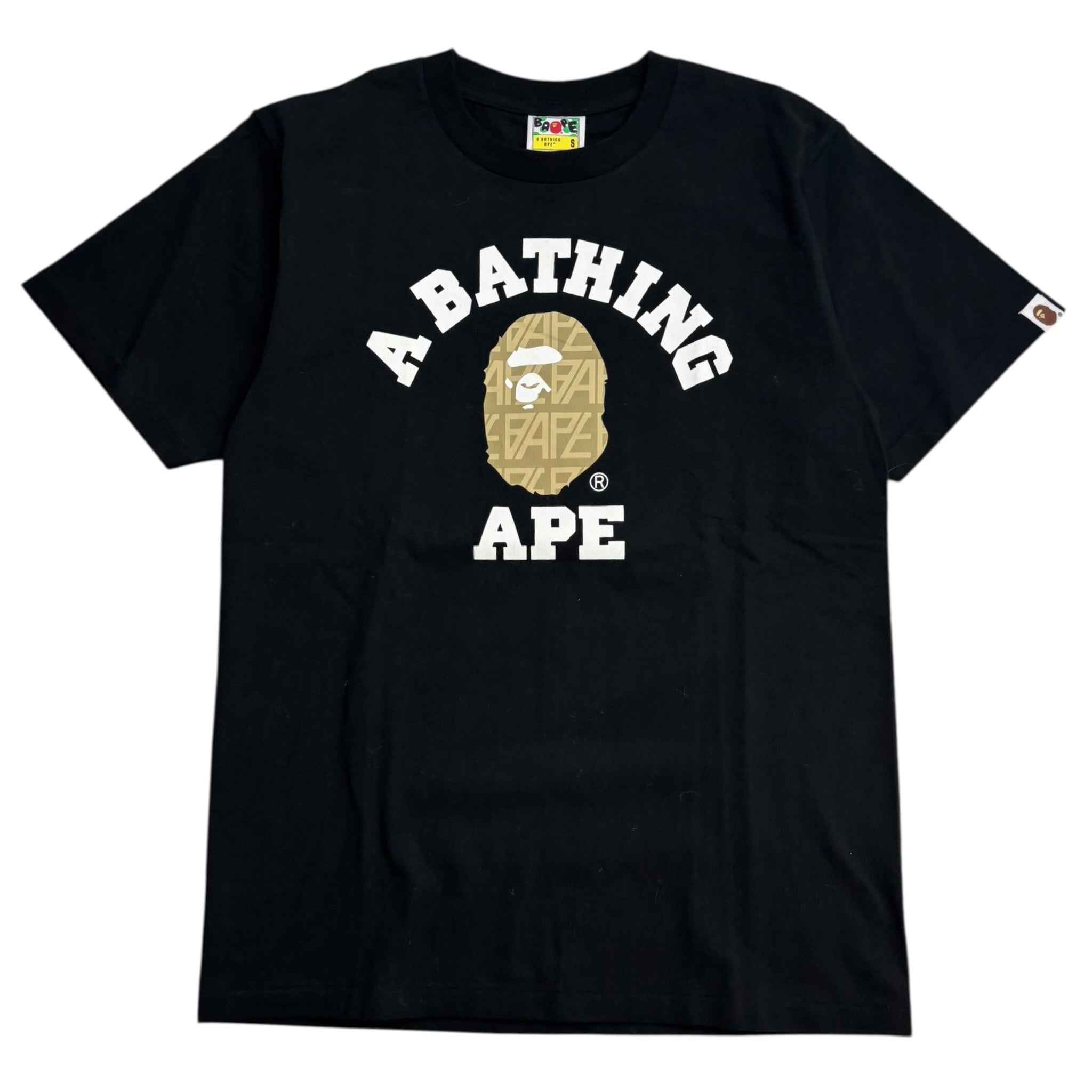 BAPE Logo Monogram College T-Shirt