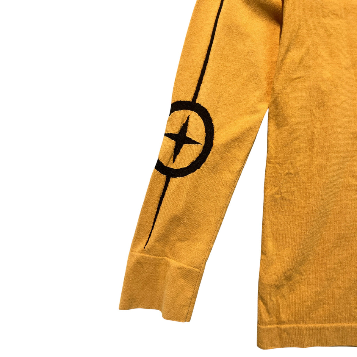 Vintage Stone Island Denims Compass Sleeve Graphic Long-Sleeve