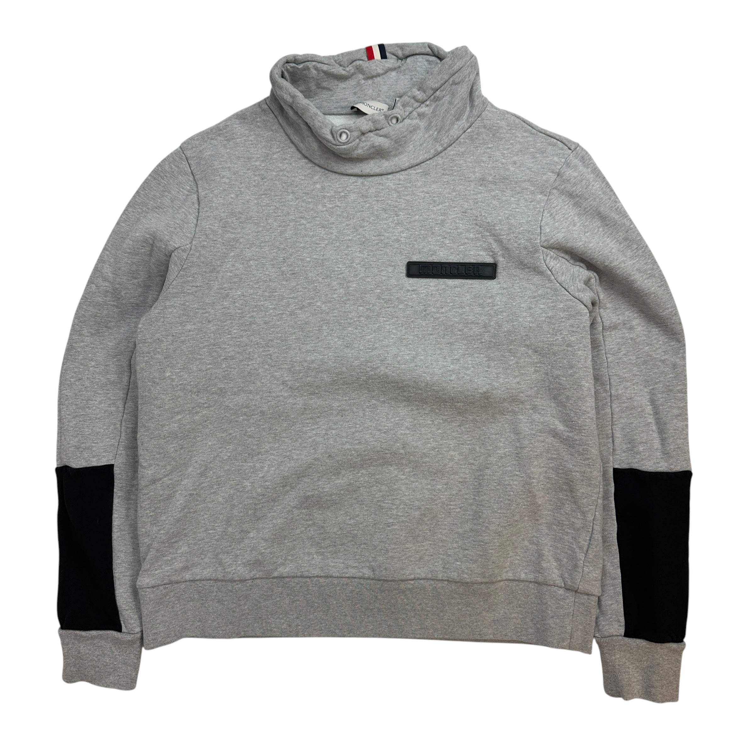 Moncler Maglia Collo Ciclista Turtle Neck Jumper Grey