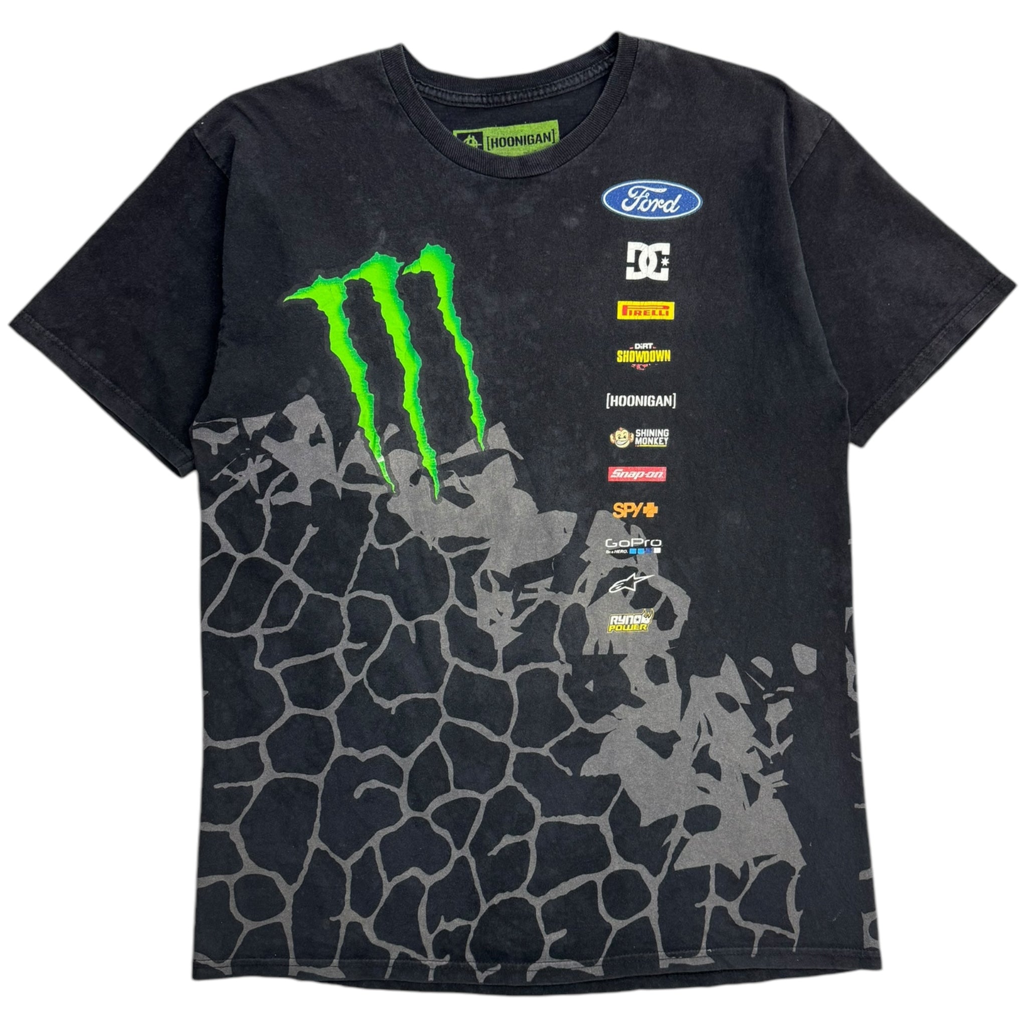 Y2K Ken Block Monster Energy DC Shoes T-Shirt