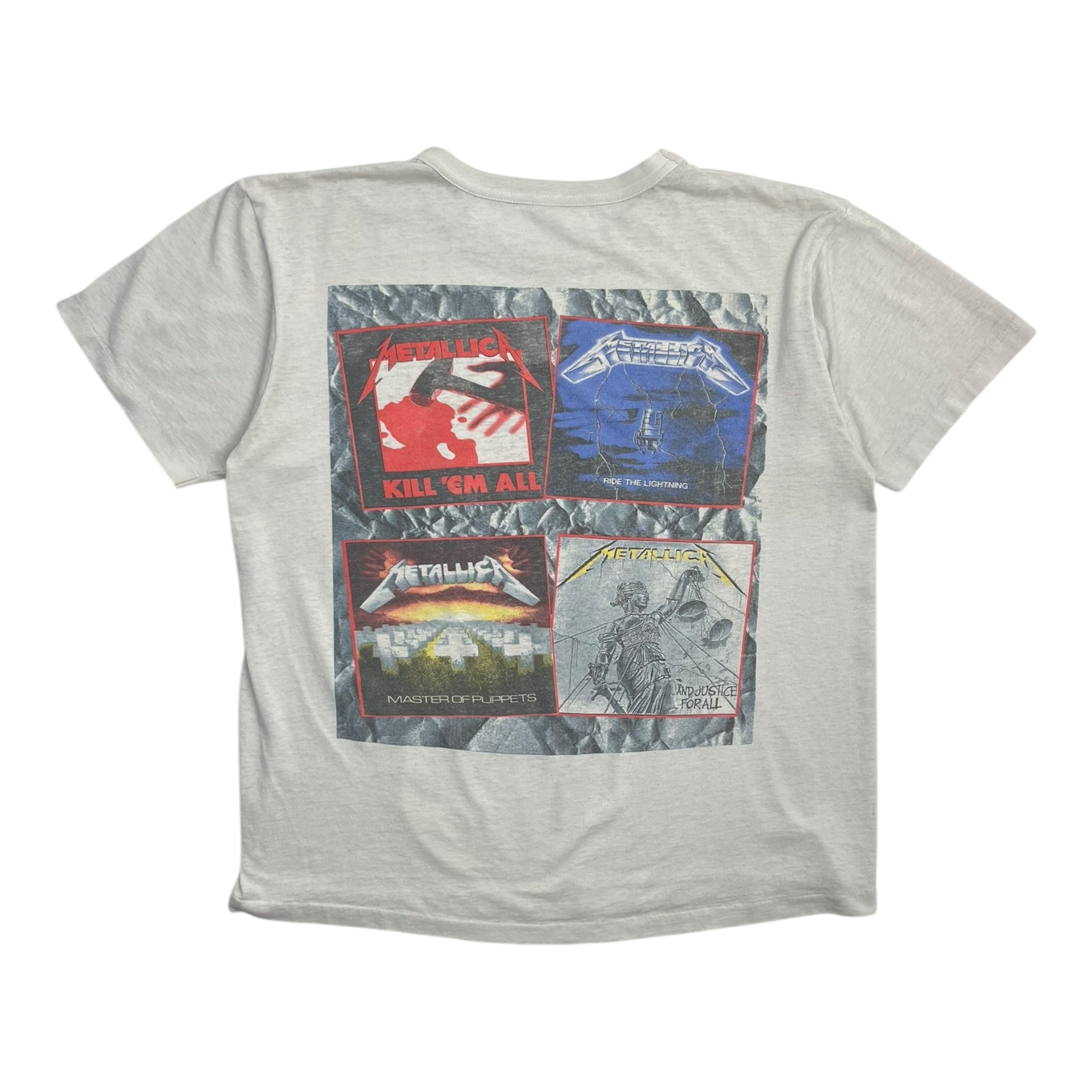 1988 Metallica "And Justice For All" Album Cover T-Shirt