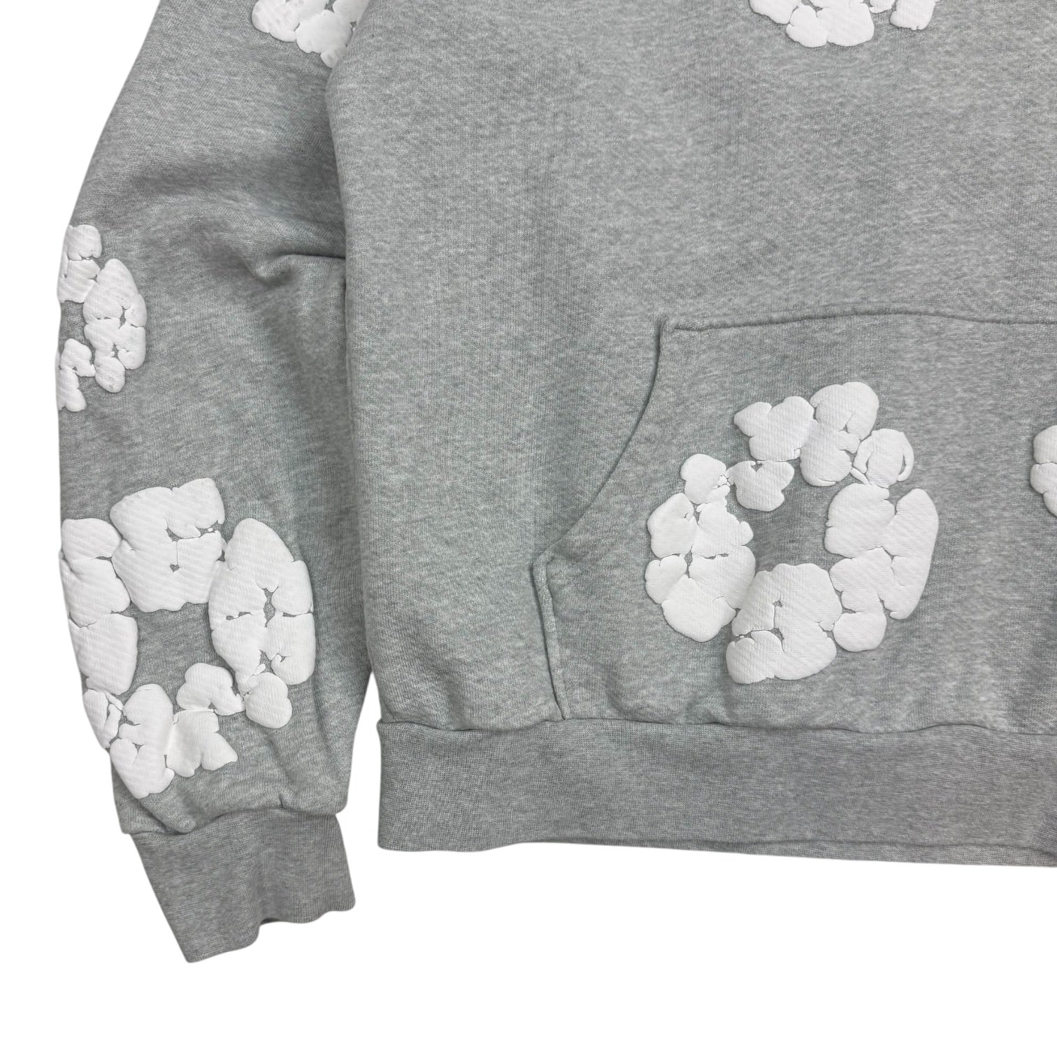 Denim Tears Cotton Wreath Hoodie Grey