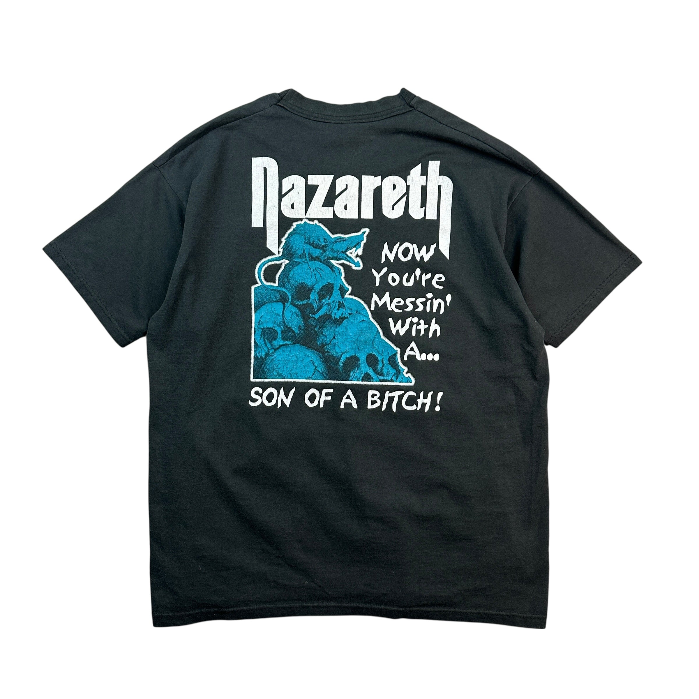 Vintage Nazareth No Mean City Tour Tee Black